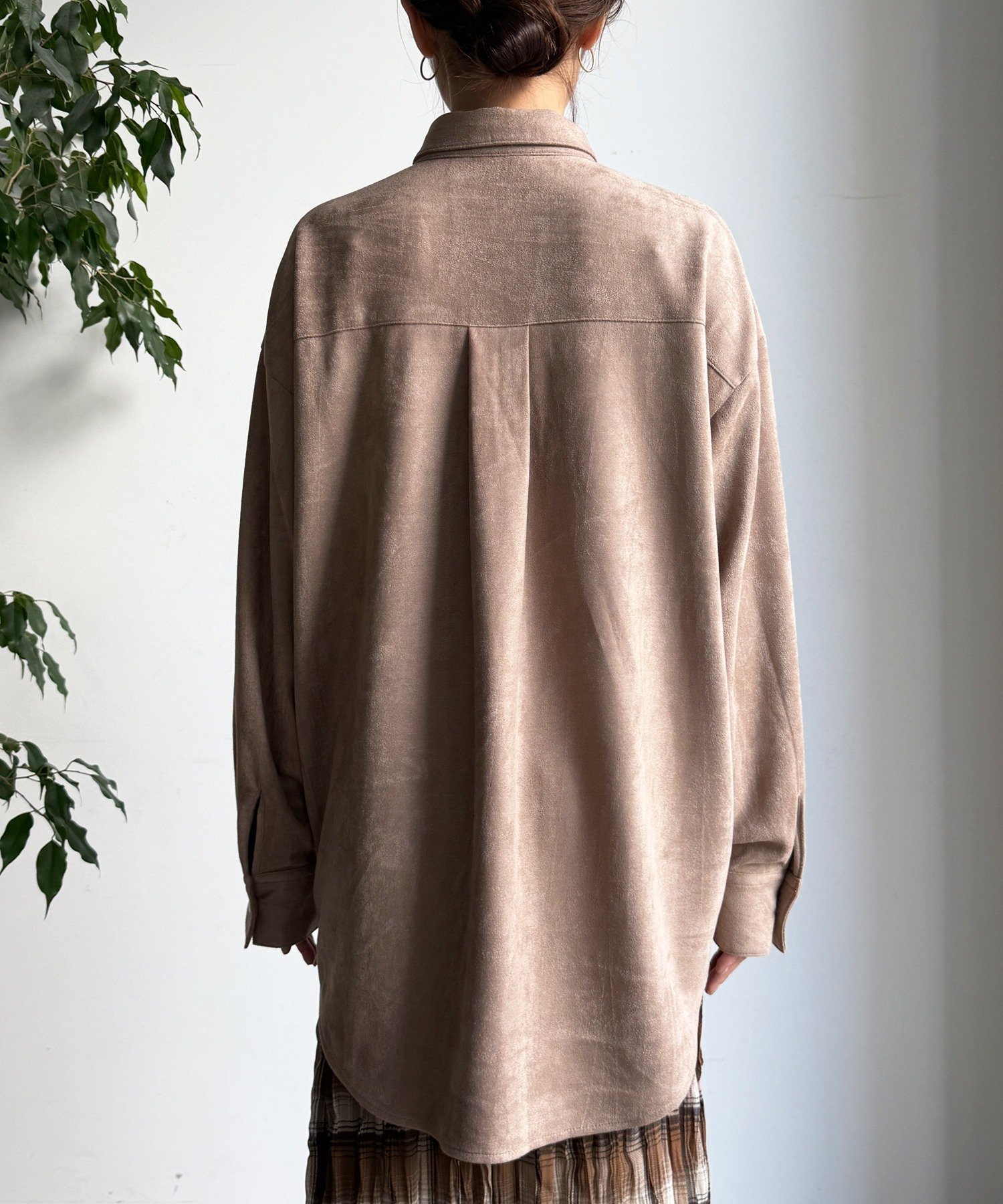 DOUDOU｜スウェードシャツ | Rakuten Fashion(楽天ファッション／旧