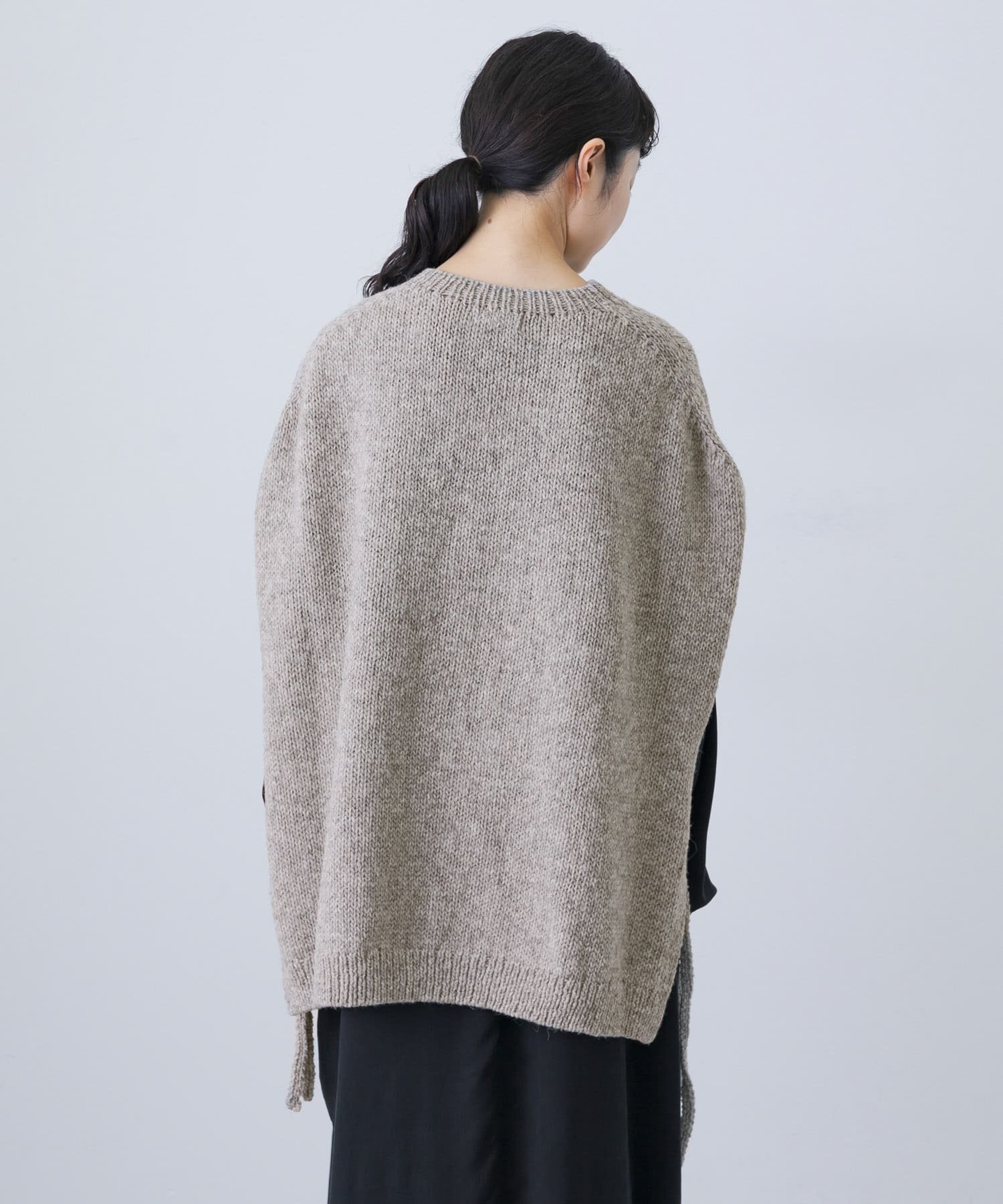 かぐれ｜ペルーワイドニットベスト | Rakuten Fashion(楽天