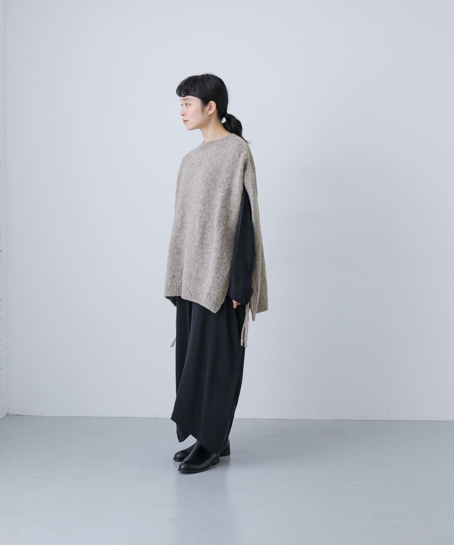 かぐれ｜ペルーワイドニットベスト | Rakuten Fashion(楽天