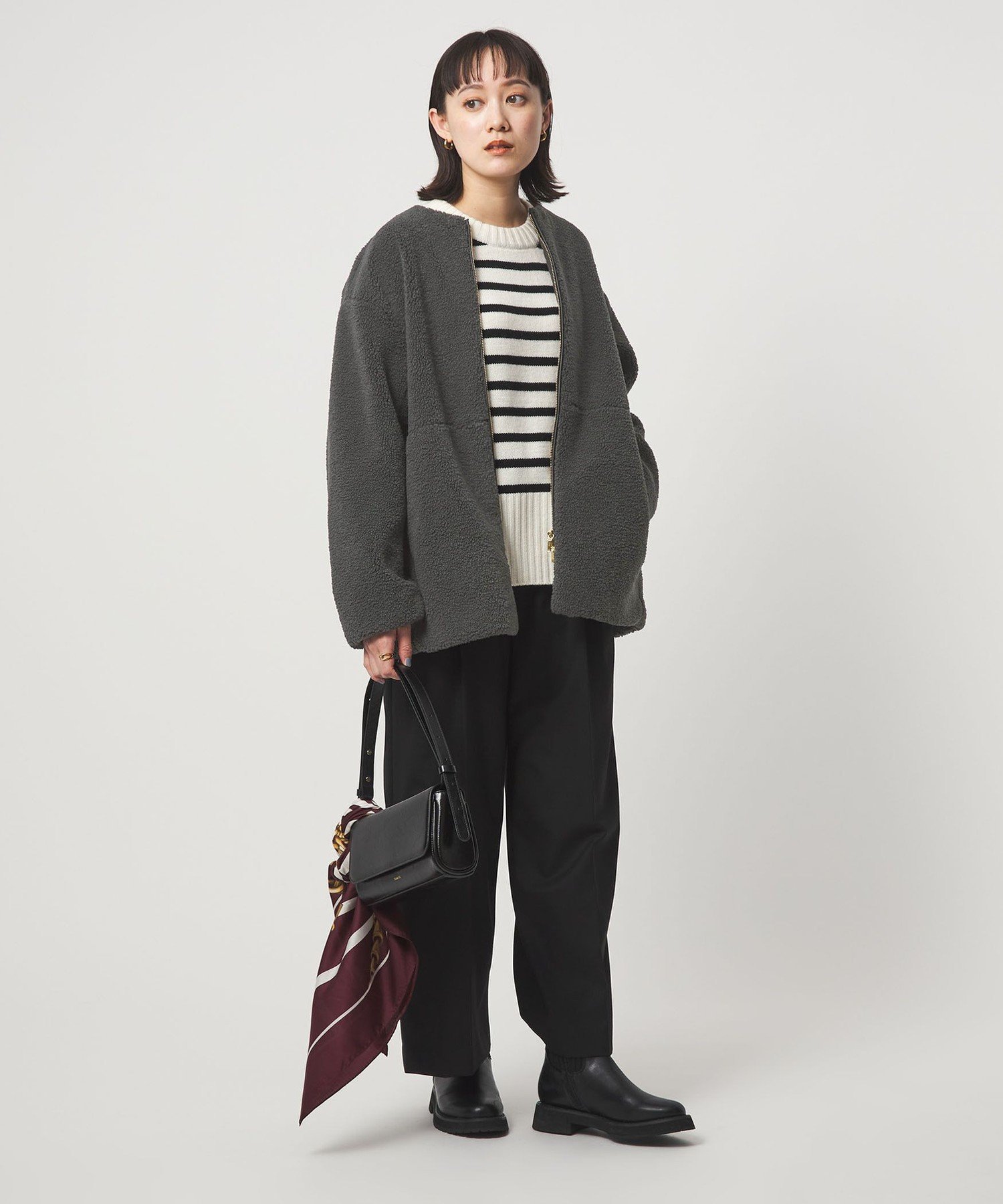 UNITED ARROWS green label relaxing｜[size SHORTあり]ボア ノー