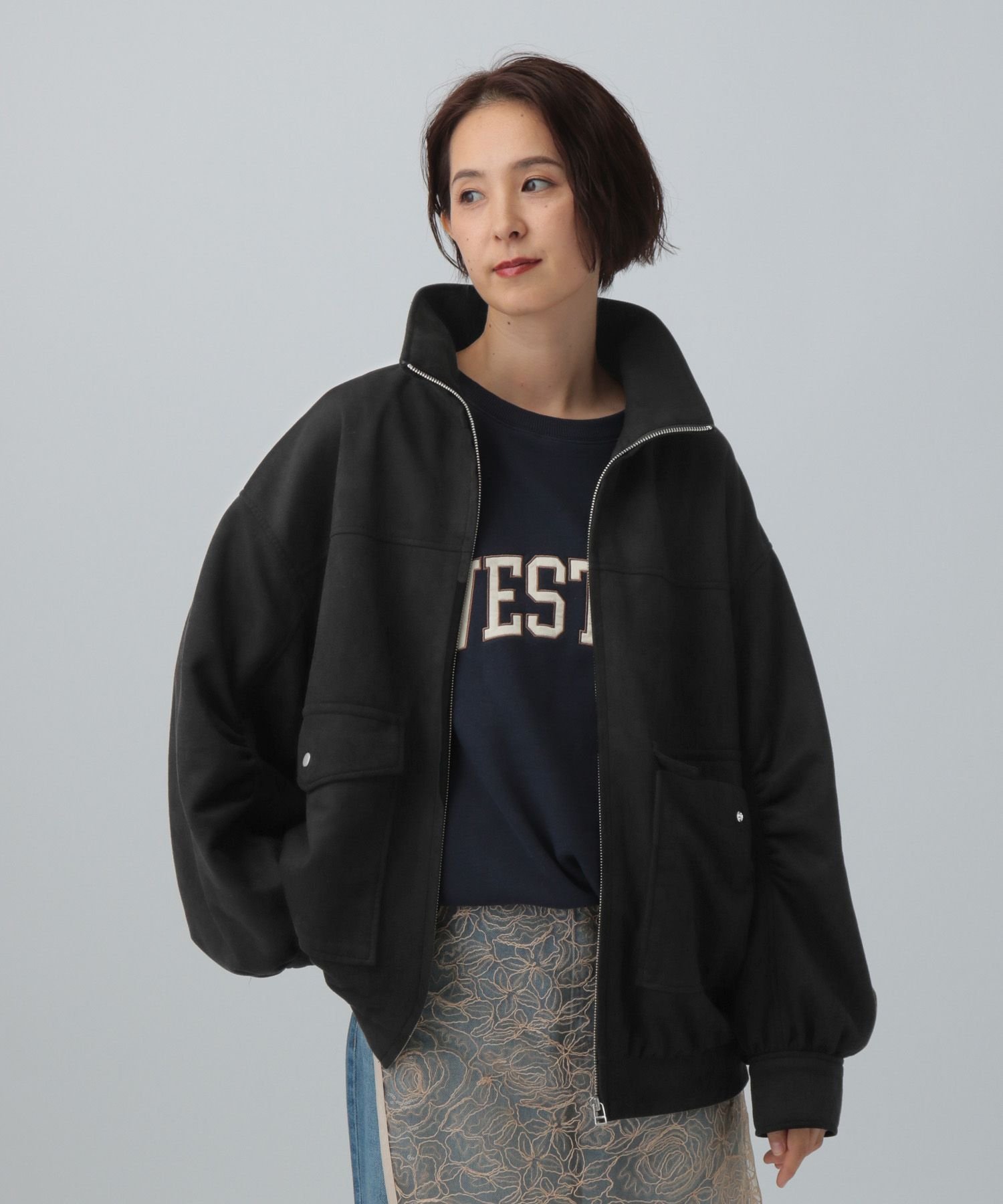 LEPSIM｜フェイクスエードブルゾン | Rakuten Fashion(楽天