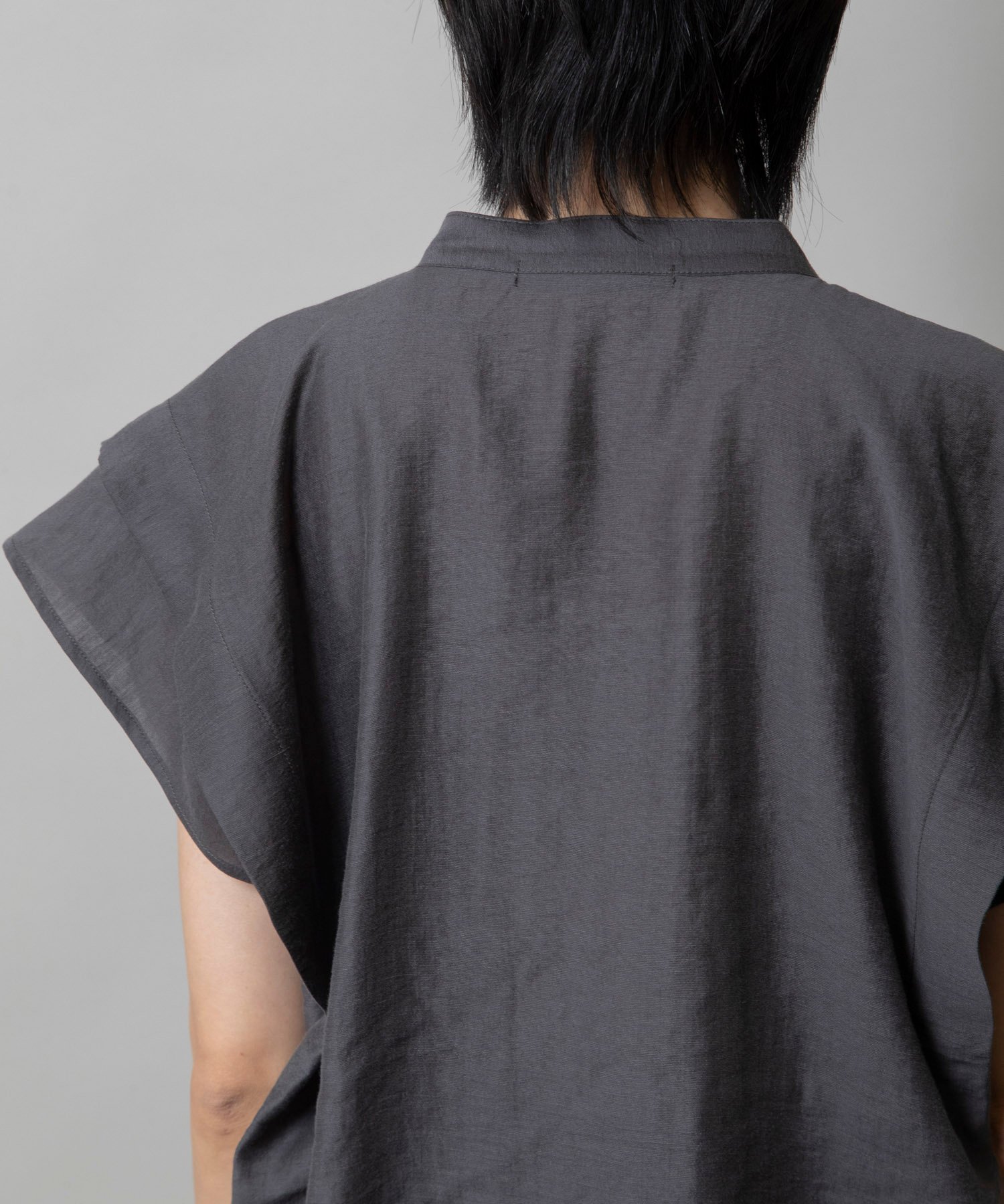 Munich シアーローンタックスリーブシャツ Munich シアーローンタック