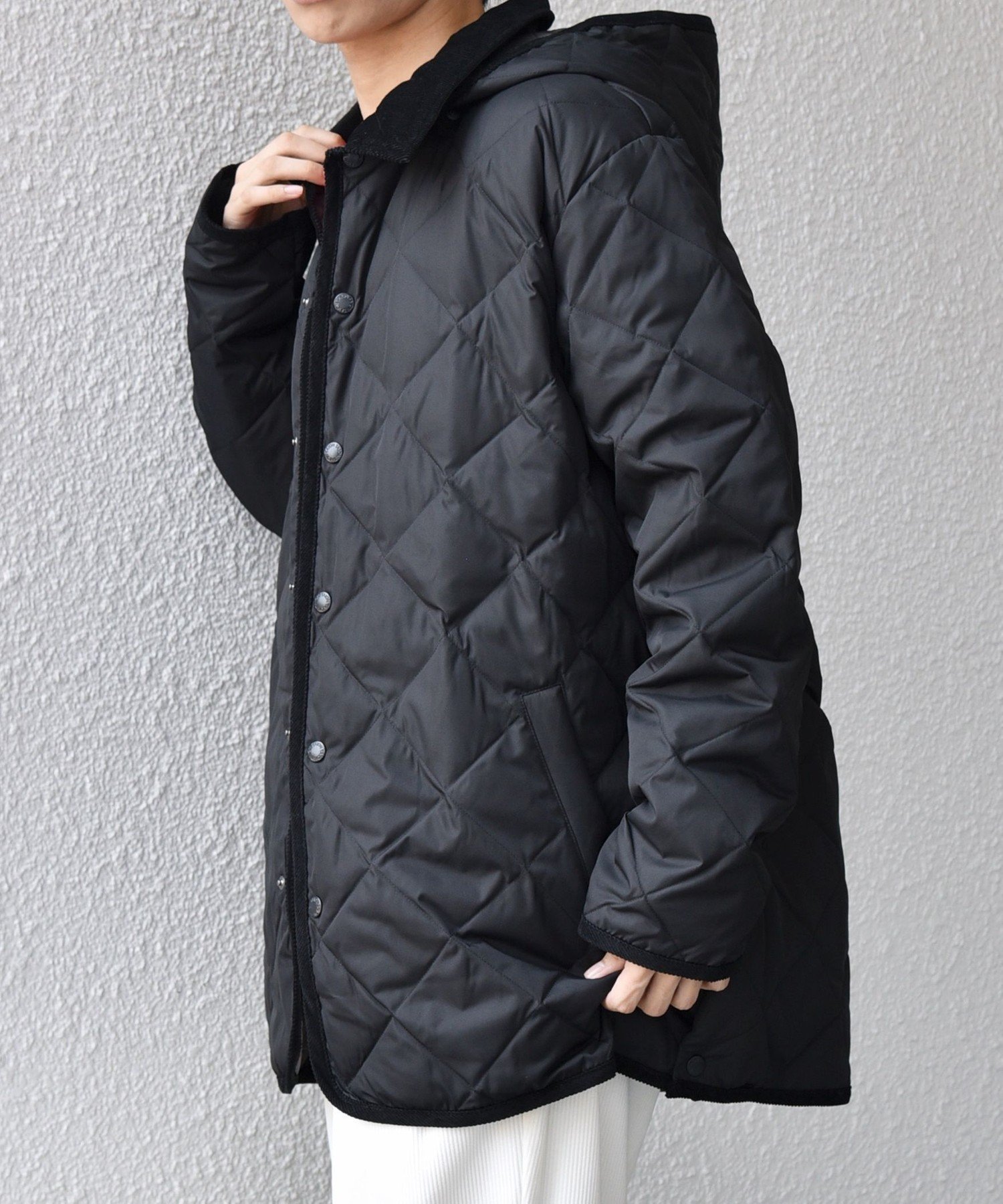 未開封　TAION　ダイヤキルト ダウン ハーフコート　S SHIPS any別注】TAION:〈手洗い可能〉ダイヤキルト ダウン ハーフ