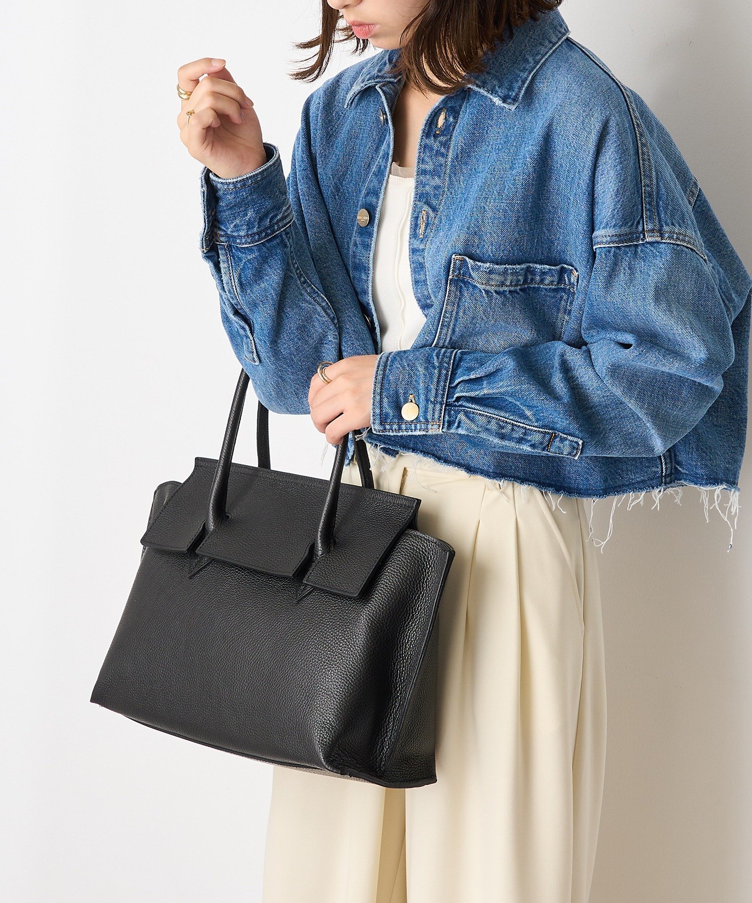 Cassette Chart｜MARLON FIRENZE/イタリアンレザー A4フラップトート