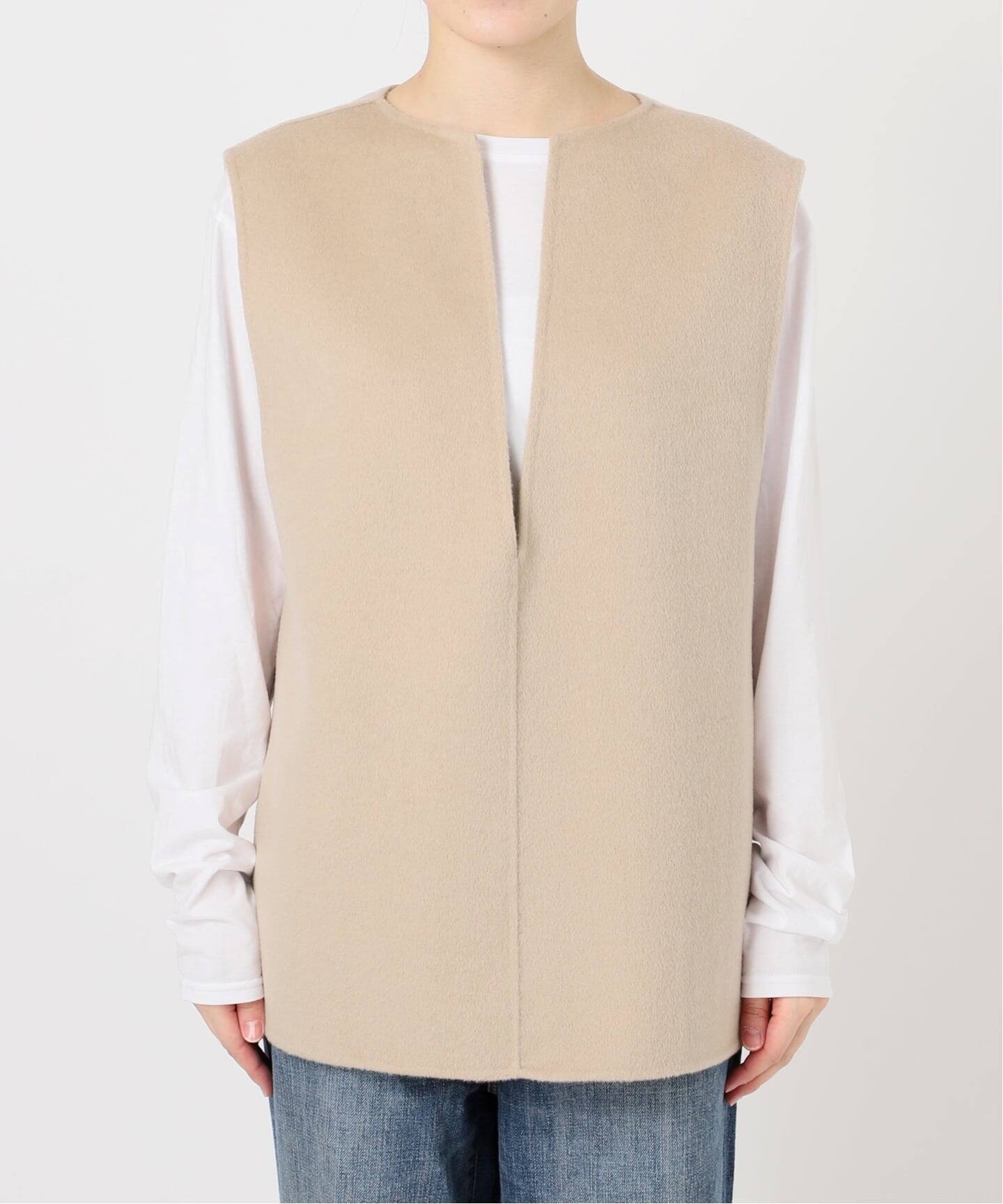 Spick & Span｜ダブルフェイスVネックベスト | Rakuten Fashion(楽天