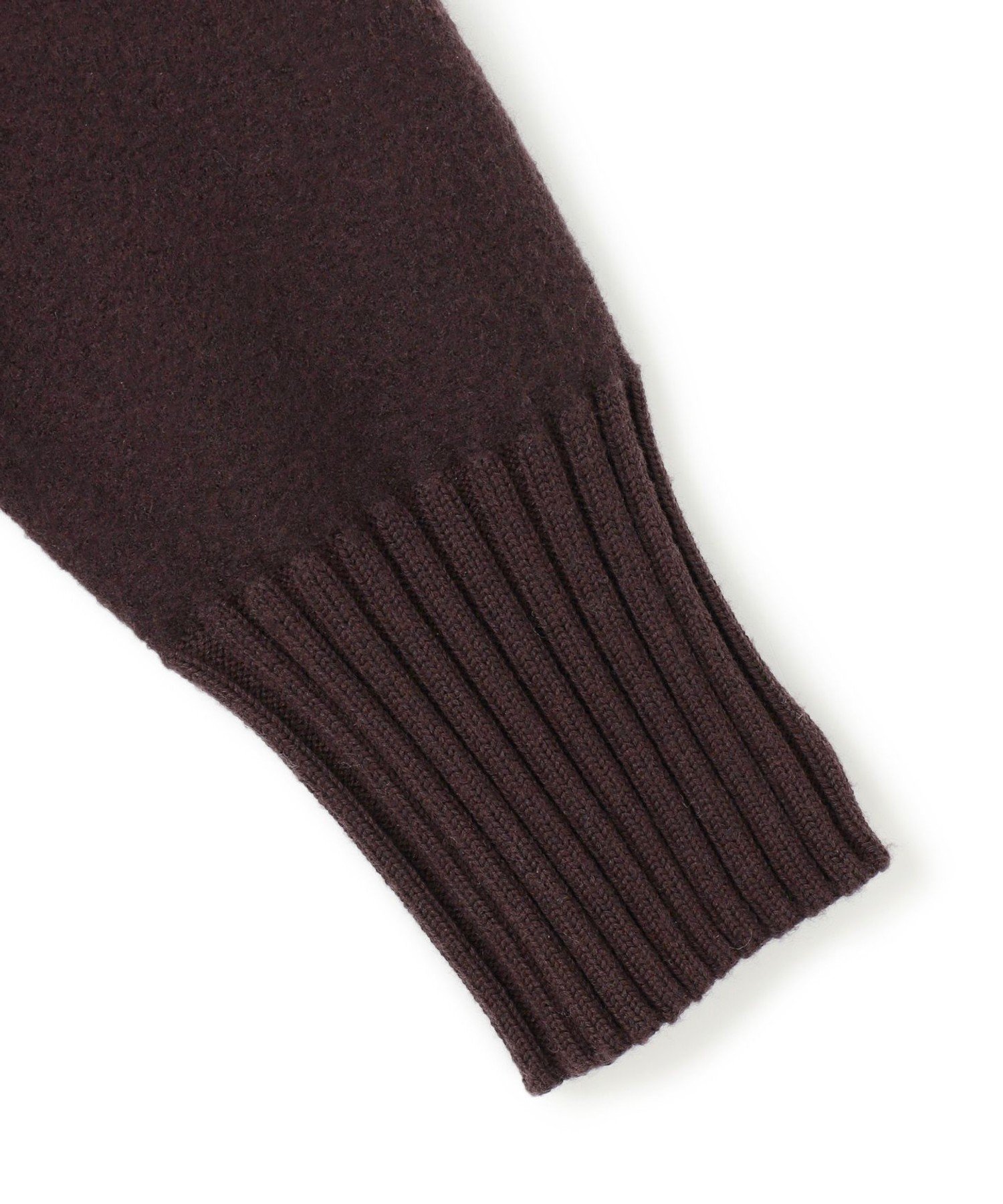 23区｜ボイルドウールコンビ ジップ タートルニット | Rakuten Fashion