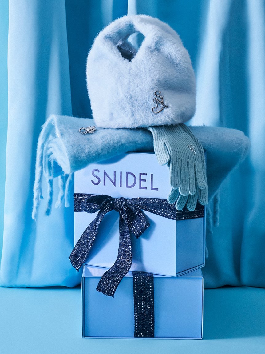 SNIDEL｜ブローチ付きマフラー | Rakuten Fashion(楽天ファッション