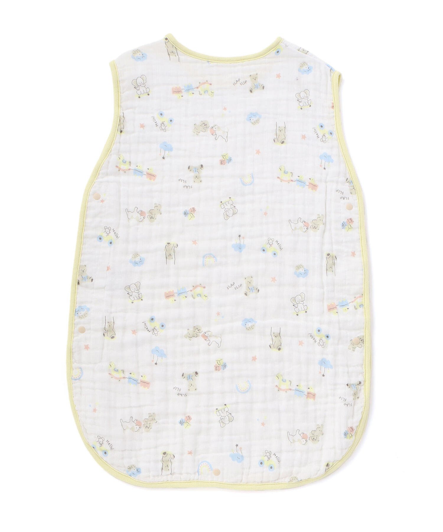 BEBE ONLINE STORE｜【お揃い】モチーフ総柄ガーゼスリーパーベビー