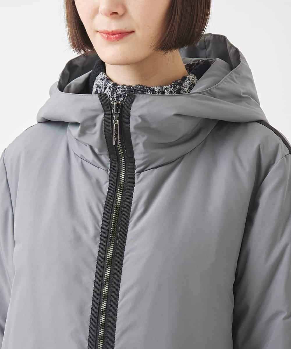 HIROKO BIS｜ラインアクセントライトダウンコート | Rakuten Fashion