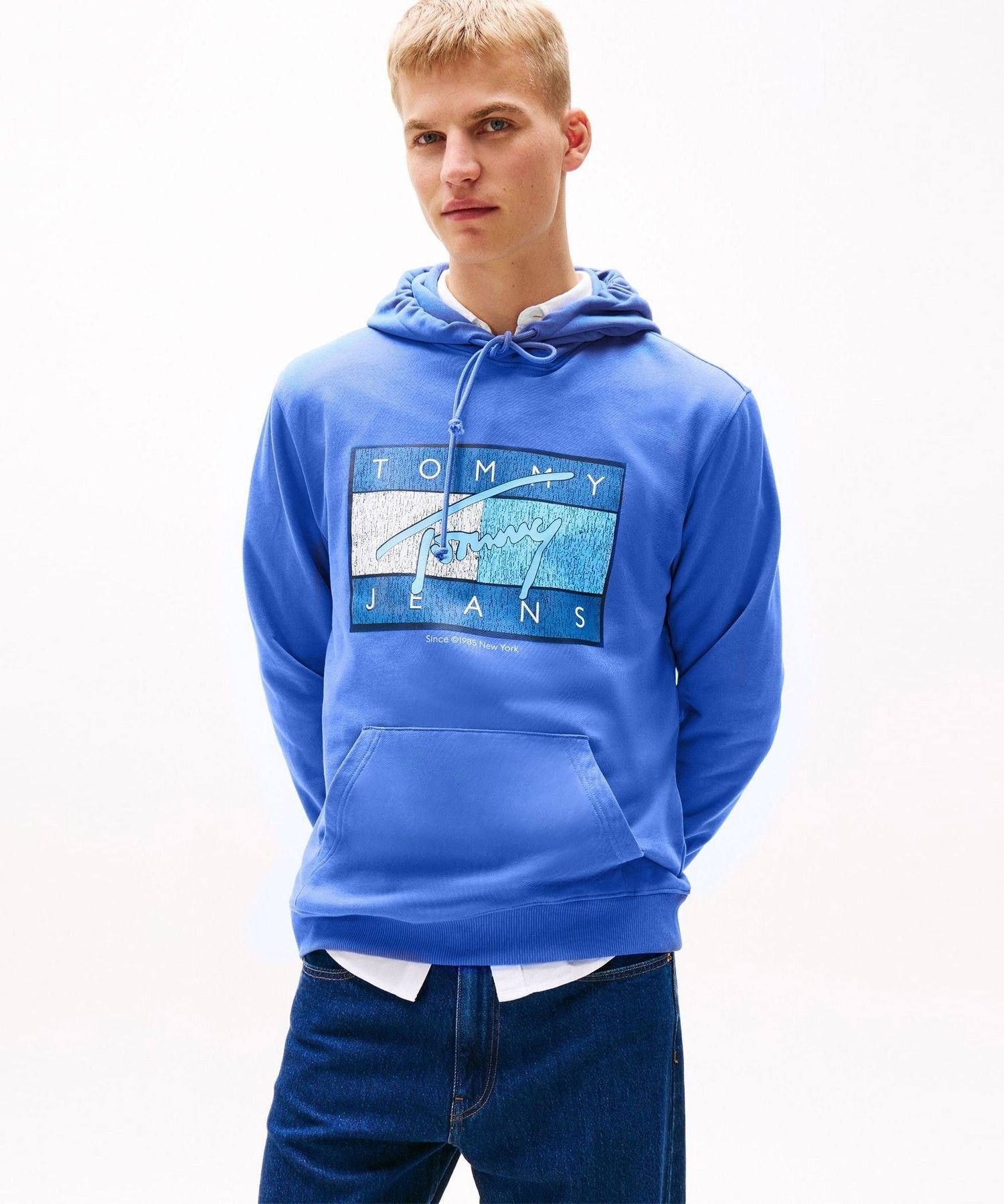 楽天市場】トミーヒルフィガー パーカー（カラーブルー）（メンズ