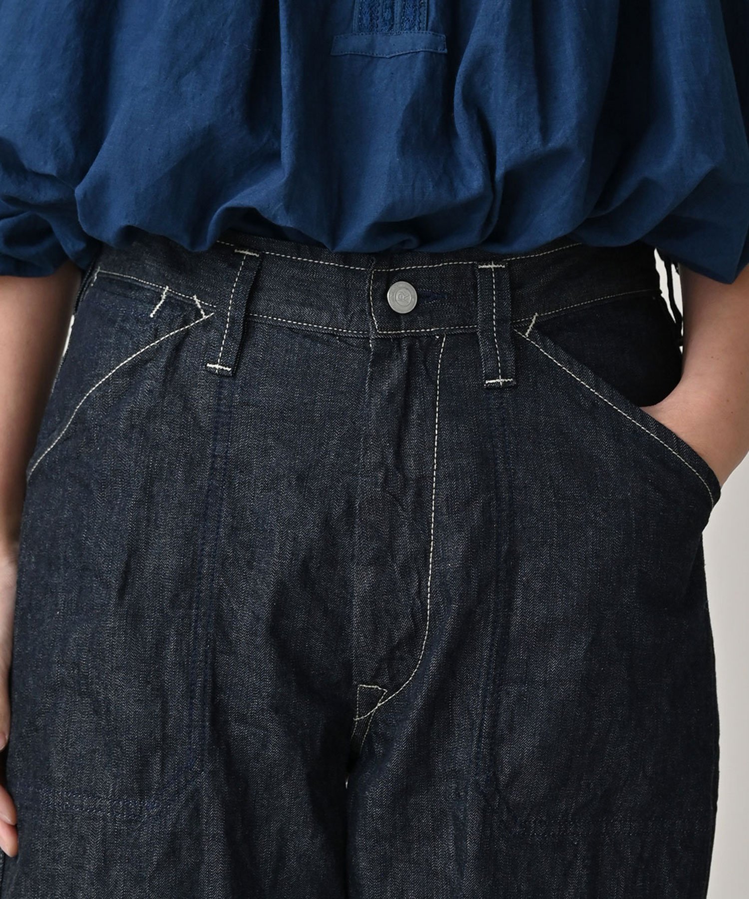 45R｜麦比古デニムの908ペインターパンツ(濃) | Rakuten Fashion(楽天