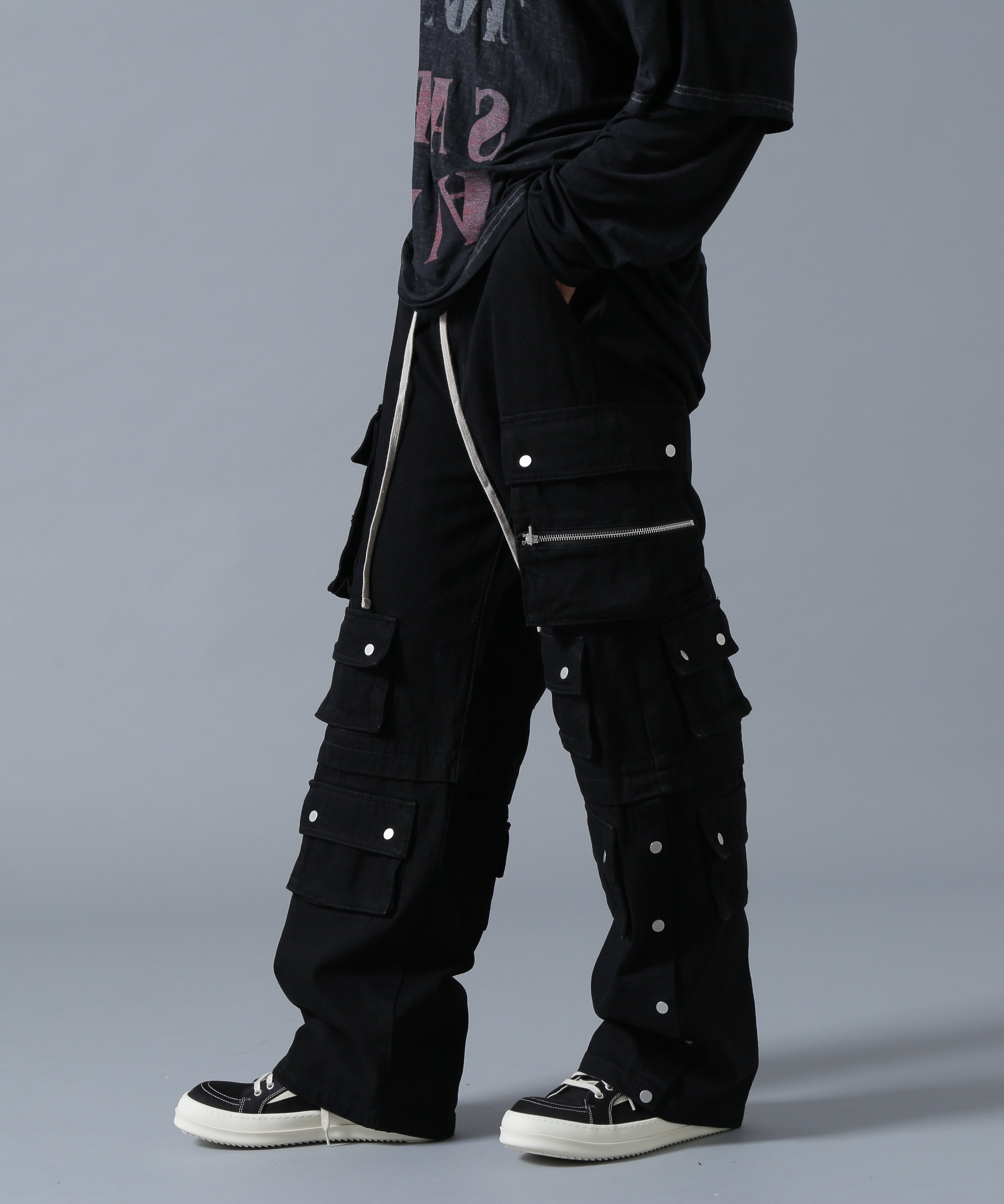 LHP｜DankeSchon/ダンケシェーン/11oz DENIM HOOK SNAP POCKET CARGO