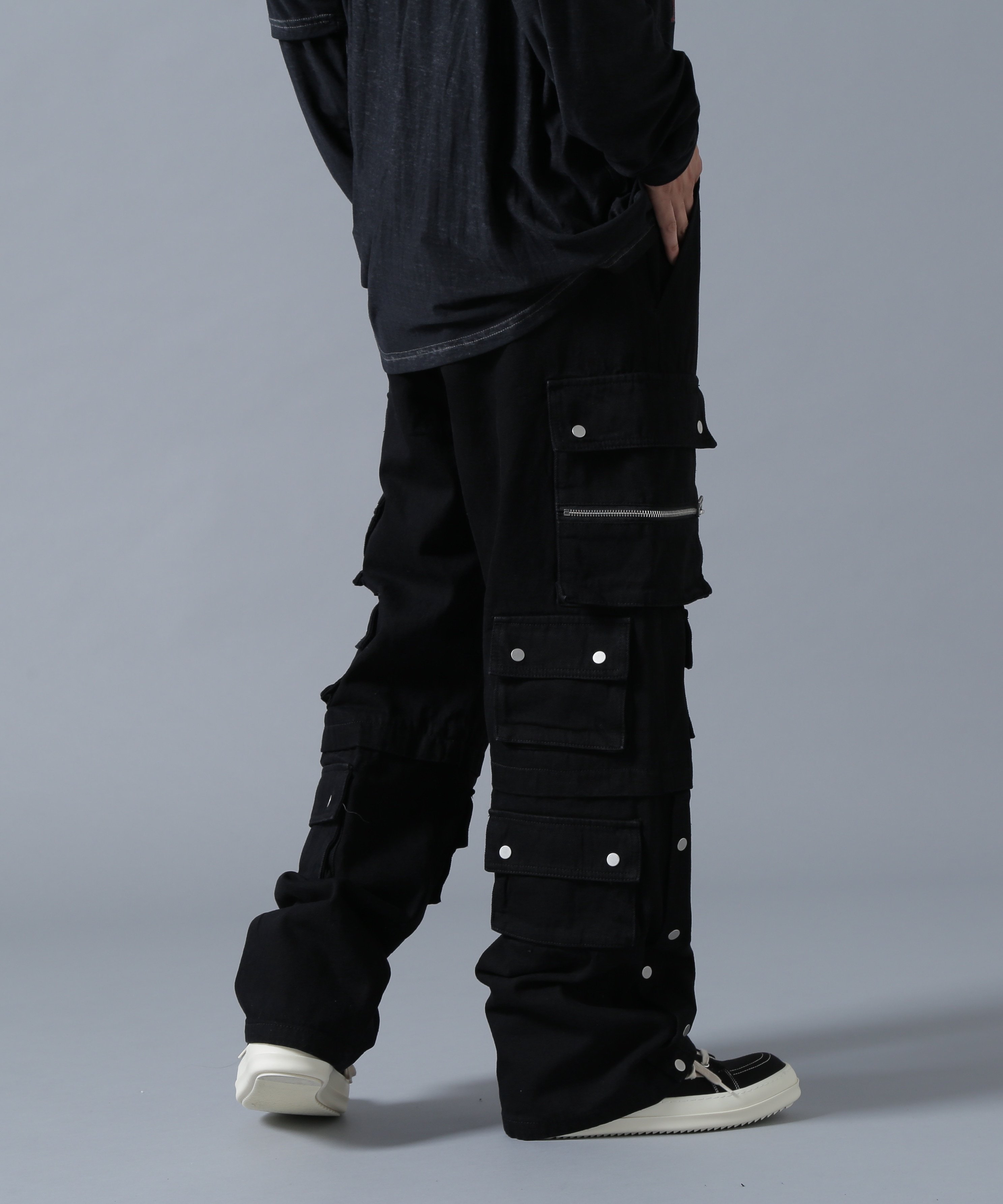 LHP｜DankeSchon/ダンケシェーン/11oz DENIM HOOK SNAP POCKET CARGO