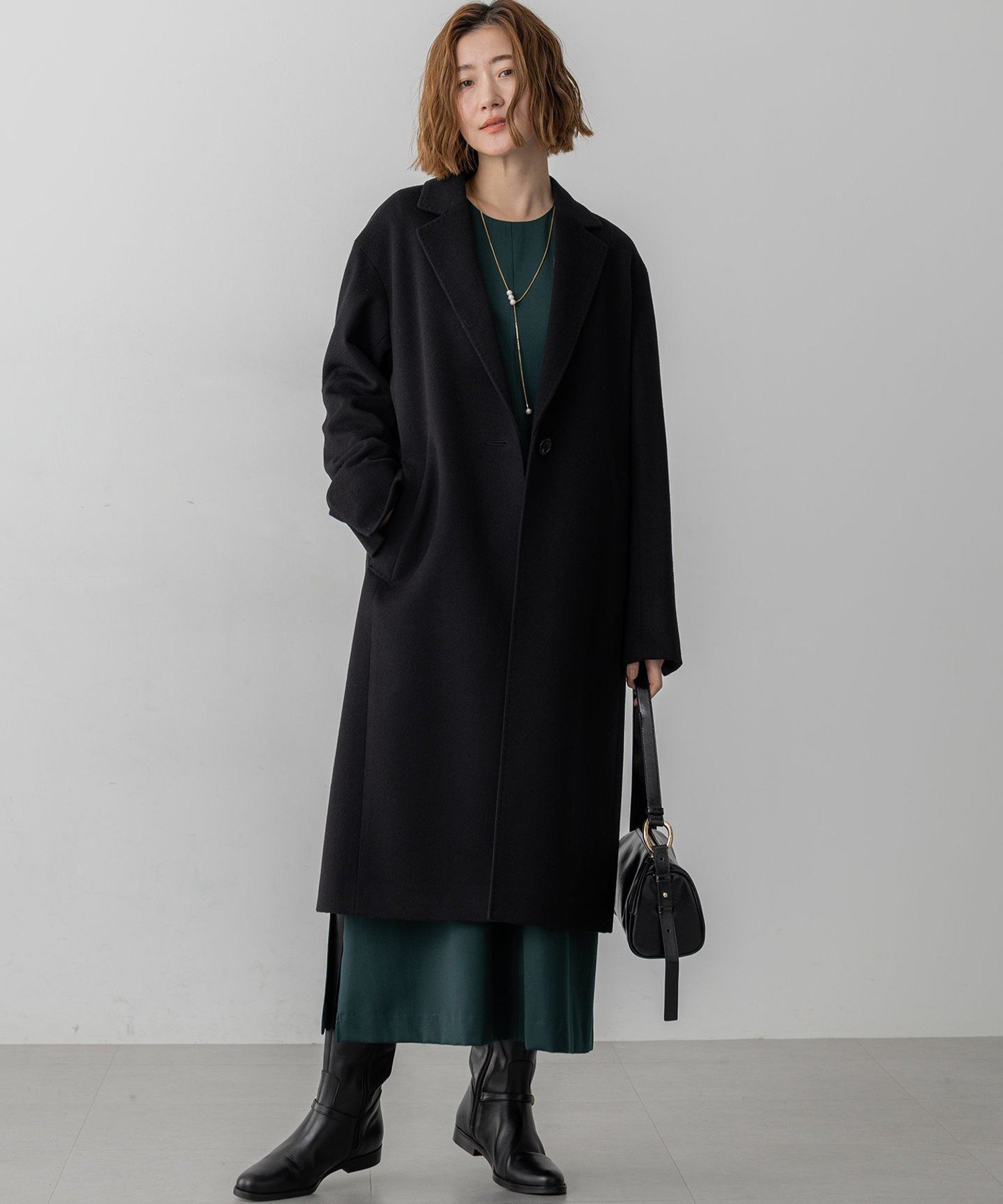 23区｜ウールカシミヤビーバー チェスター コート | Rakuten Fashion