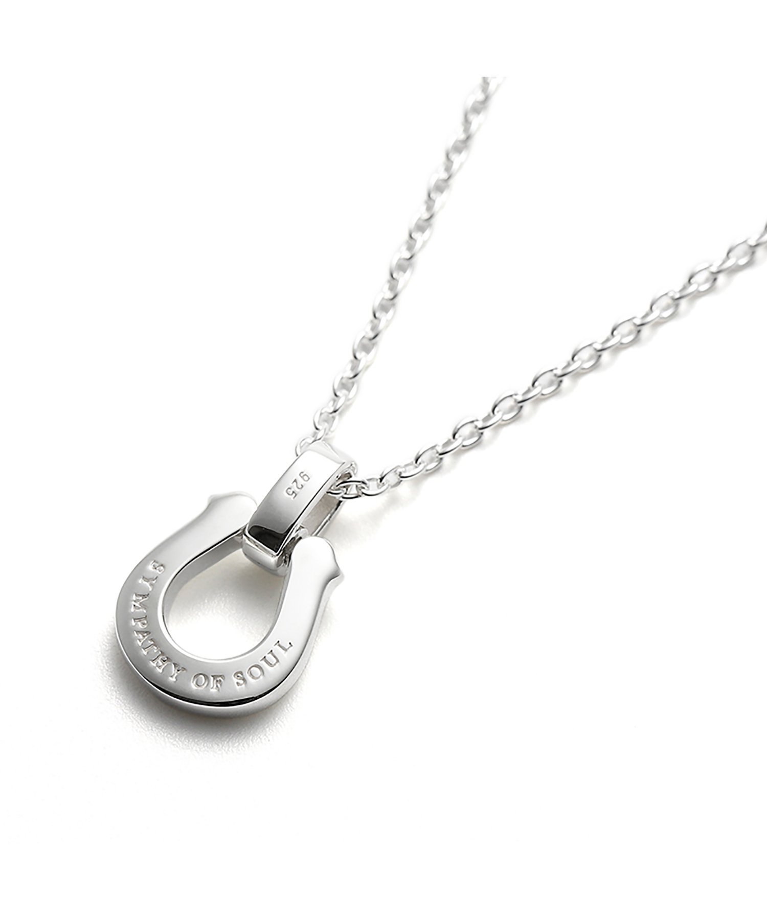 SYMPATHY OF SOUL｜【ブランド公式】Mホースシューネックレス 45cm
