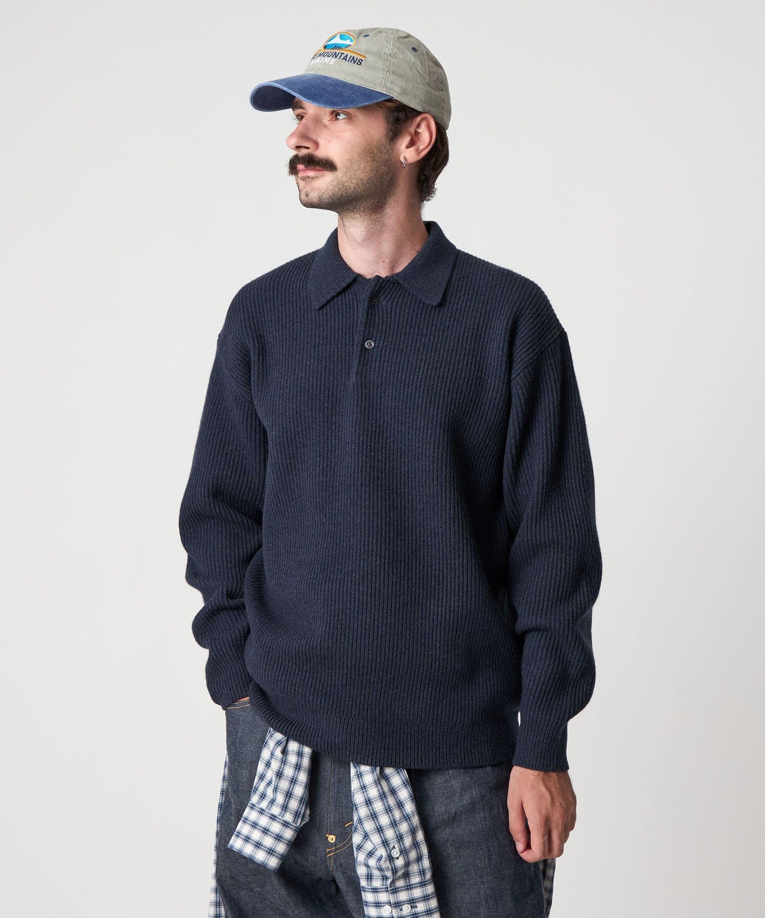 Steven Alanオーストラリアンラムズウール ポロカラー ニット BEAUTY&YOUTH UNITED ARROWS｜<Steven Alan> オーストラリアン