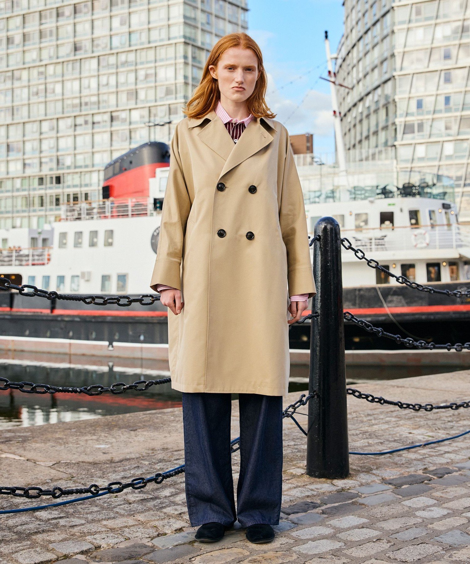 NOLLEY'S｜【TICCA/ティッカ】テントトレンチコート TBFS-161