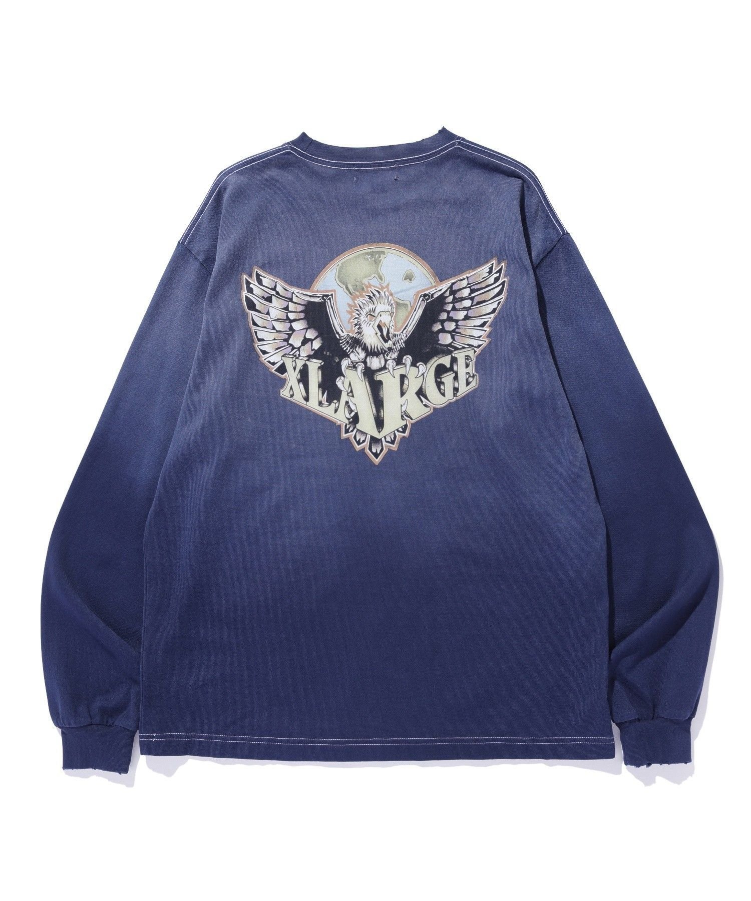 XLARGE｜EAGLE WINGS TO THE WORLD L/S TEE | Rakuten Fashion(楽天