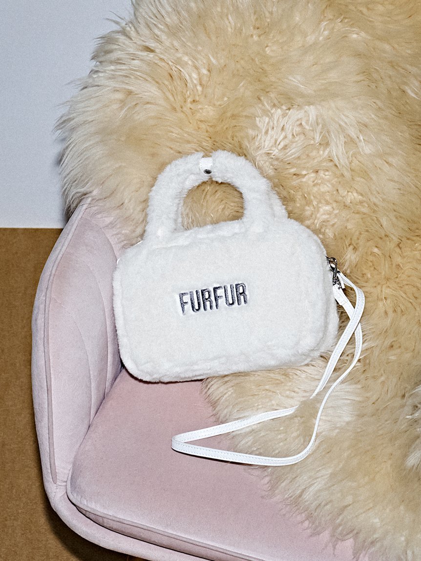 FURFUR｜【限定カラー】エコファースクエアボストンバッグ | Rakuten