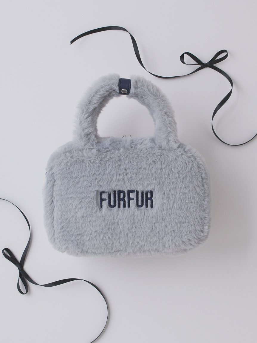 FURFUR｜【限定カラー】エコファースクエアボストンバッグ | Rakuten