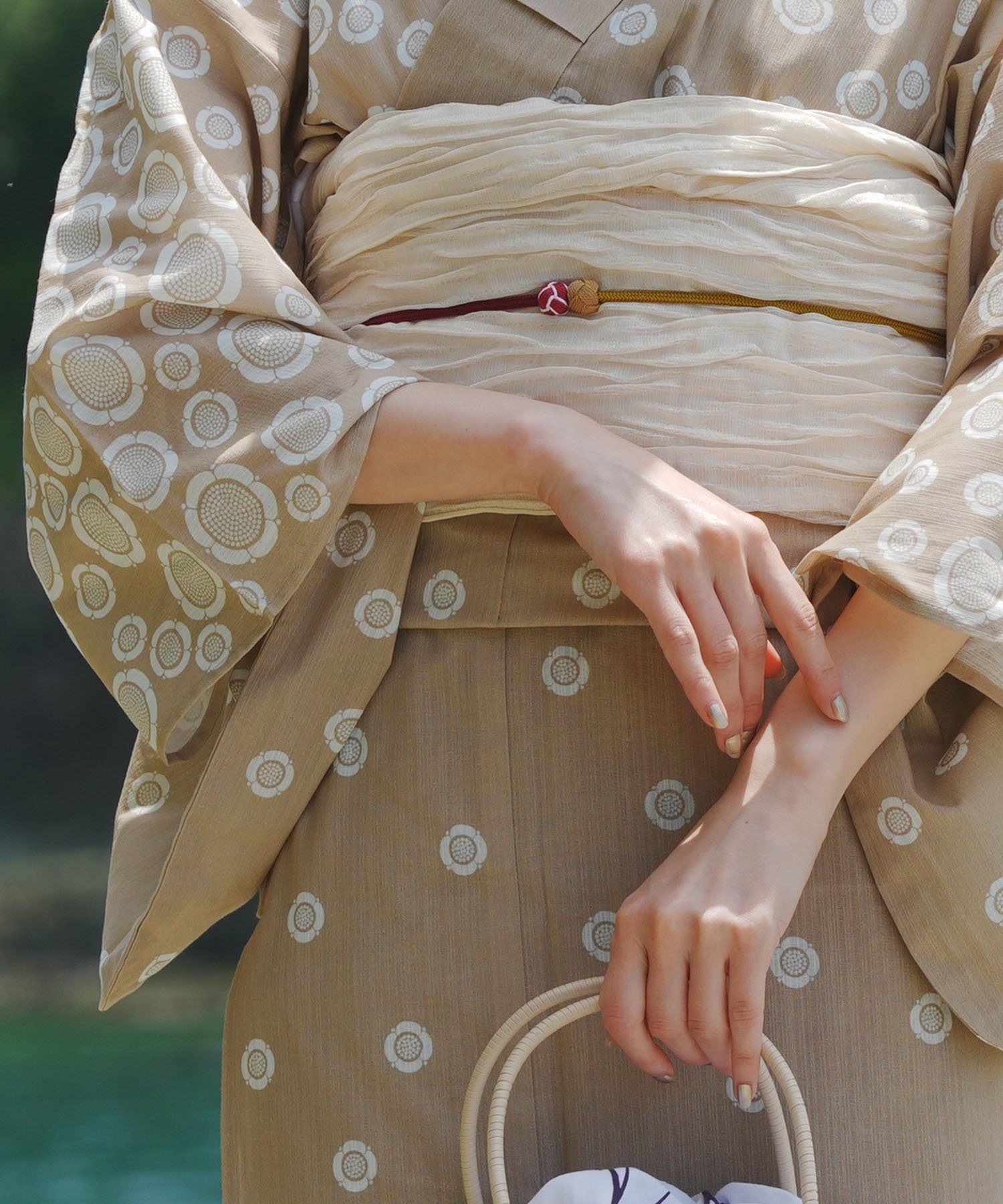 utatane｜utatane*kuovi コラボ浴衣3点セット(浴衣/帯/下駄)レディース