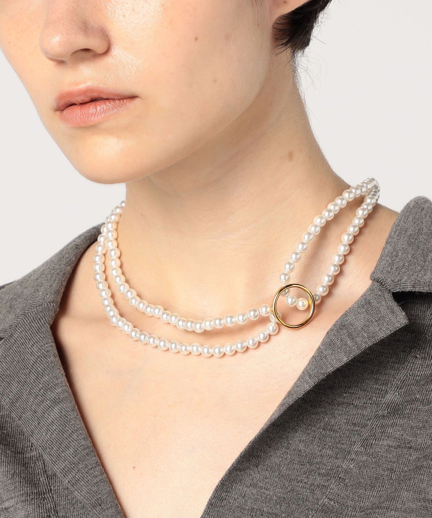 TOMORROWLAND｜【別注】januka サークル パール ネックレス | Rakuten