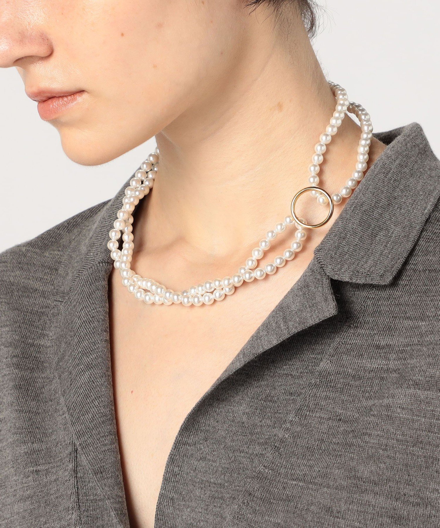 TOMORROWLAND｜【別注】januka サークル パール ネックレス | Rakuten