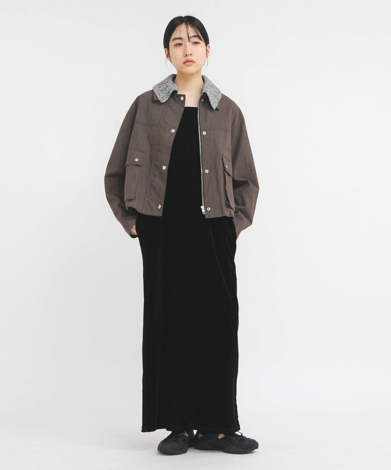 KBF｜2WAYカラーバルーンブルゾン | Rakuten Fashion(楽天ファッション