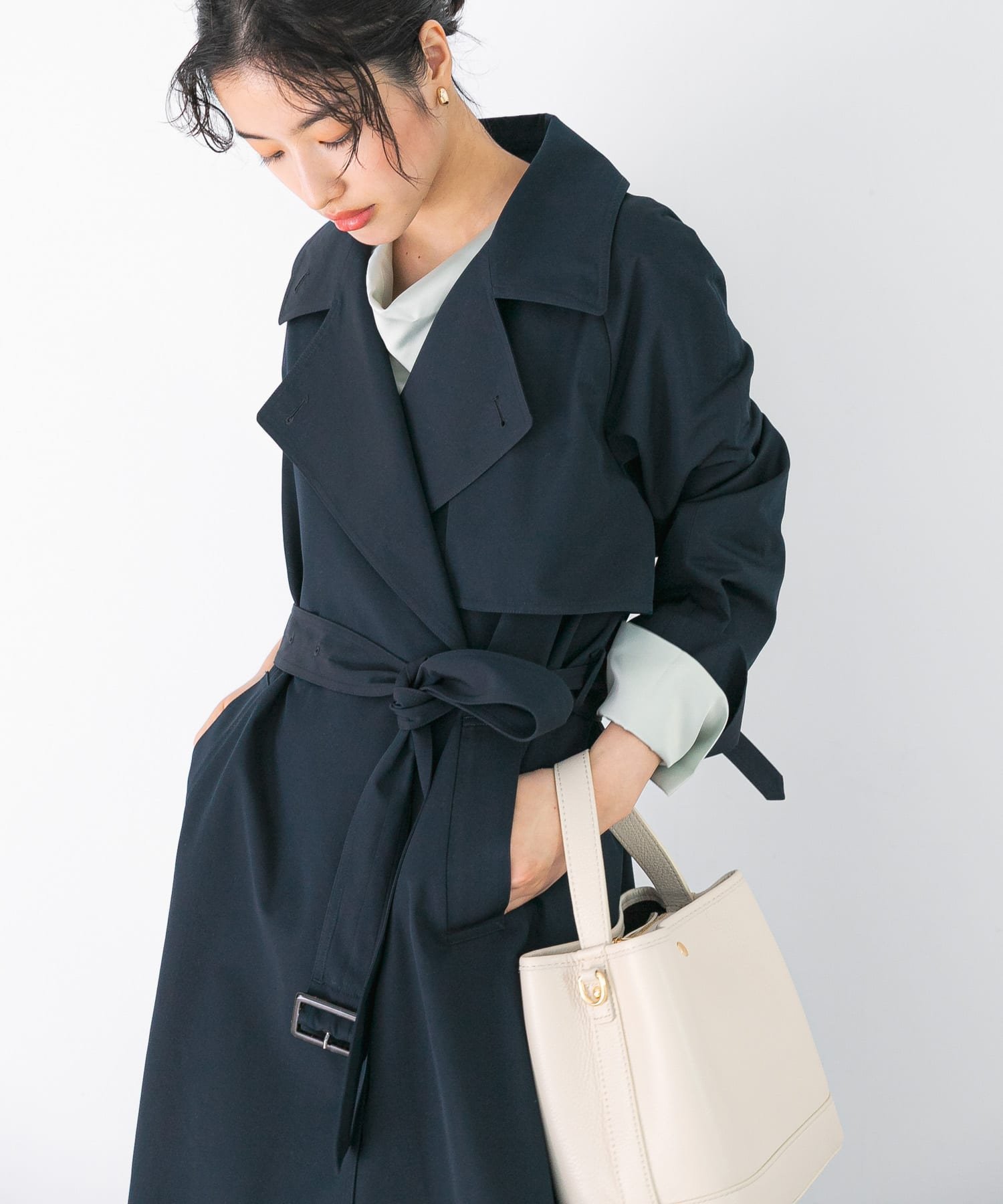 URBAN RESEARCH ROSSO｜撥水オーバートレンチコート | Rakuten Fashion