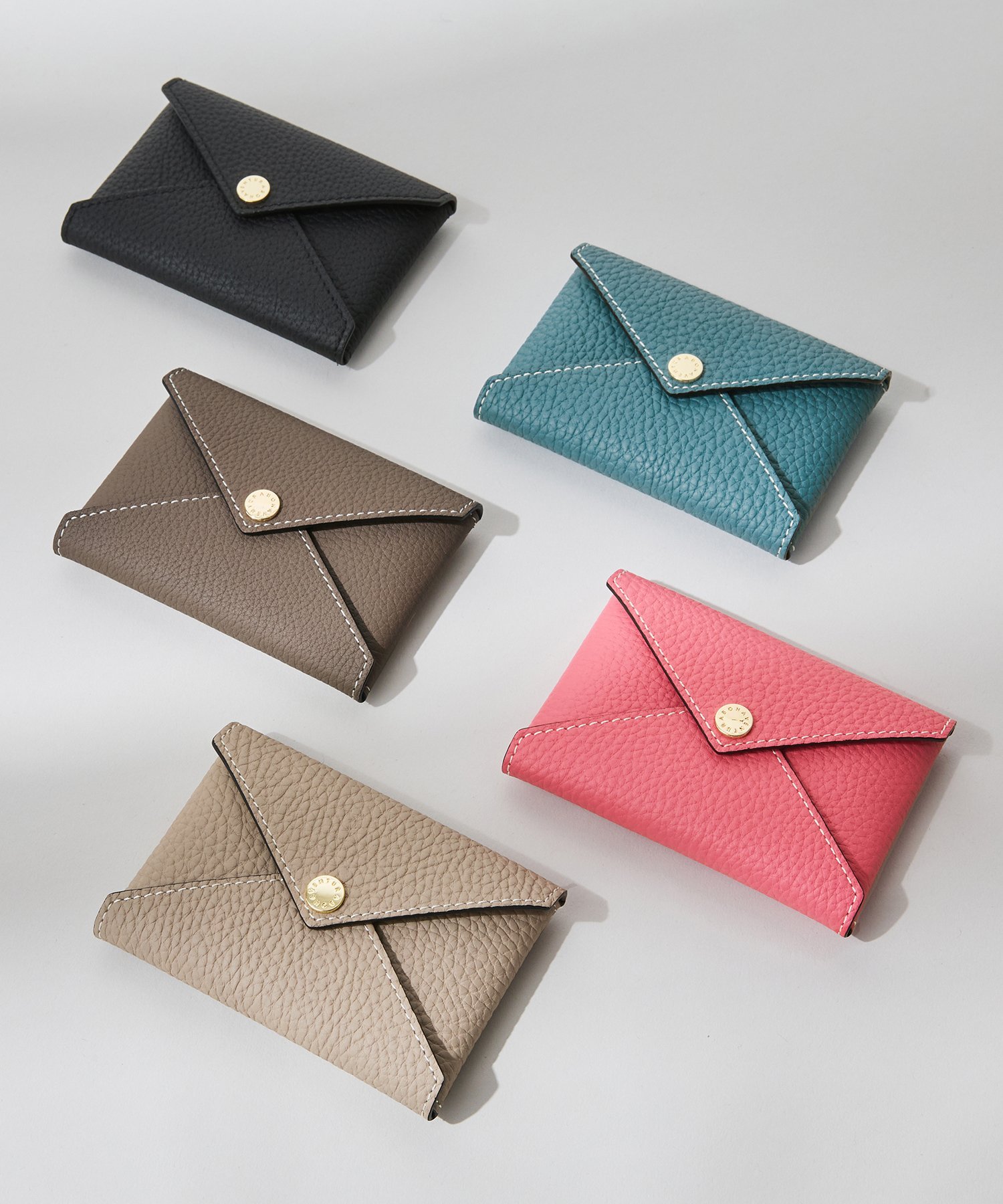 BONAVENTURA｜エンベロープ カードケース シュリンクレザー | Rakuten