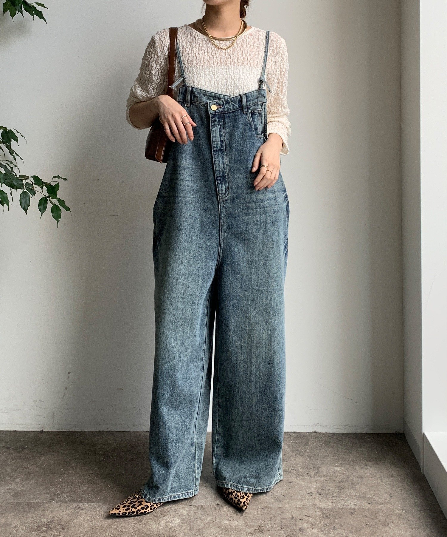 DOUDOU｜【WEB限定】 デニムオールインワン | Rakuten Fashion(楽天