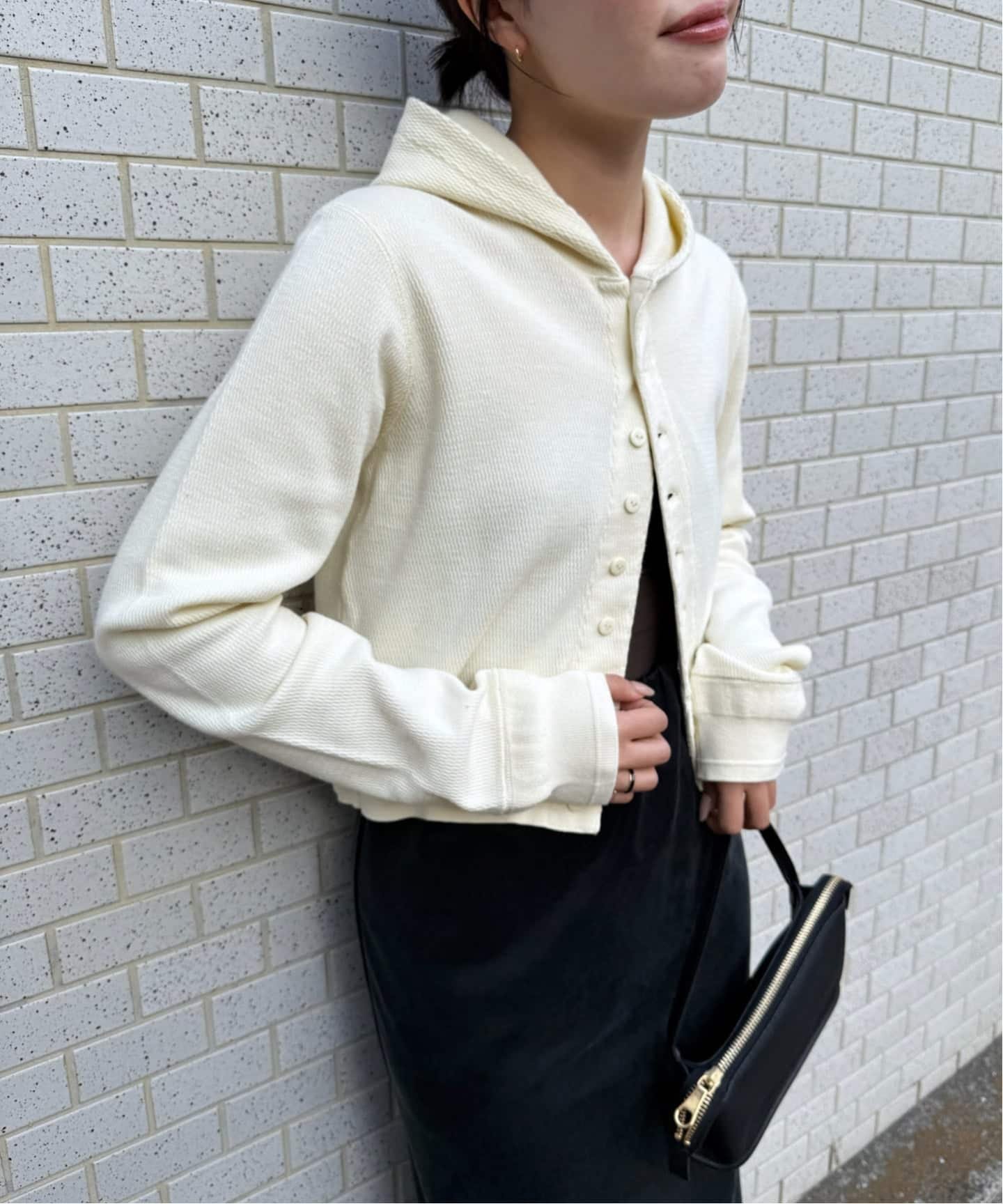 EDIT.FOR LULU｜【FAITH*LULU】Thermal hoodie cardigan | Rakuten