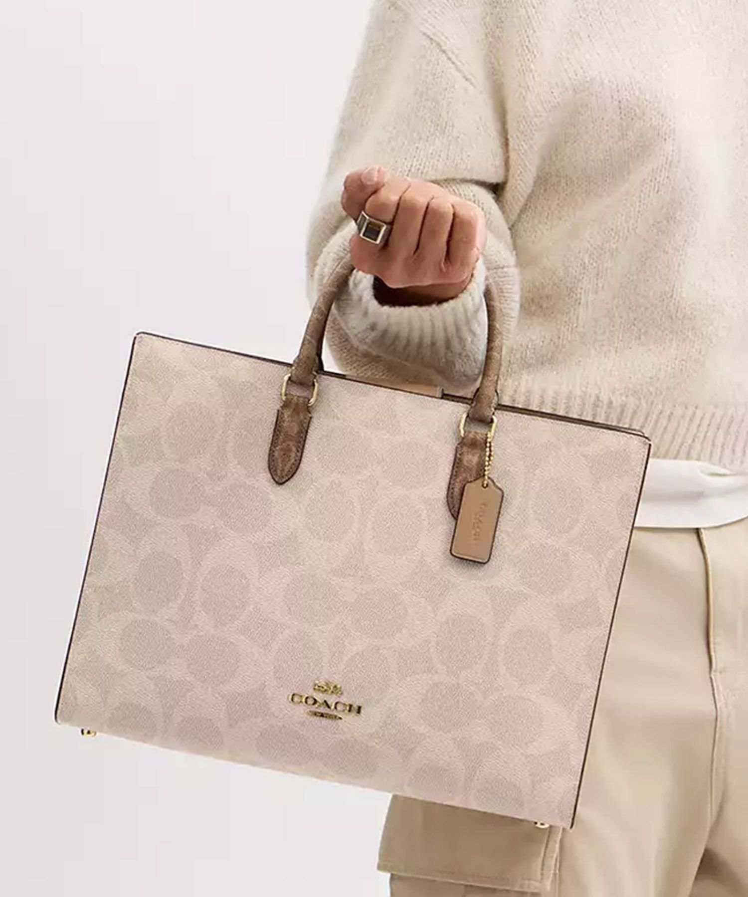 COACH OUTLET｜【公式】コレクティブル ベア・シグネチャー キャンバス