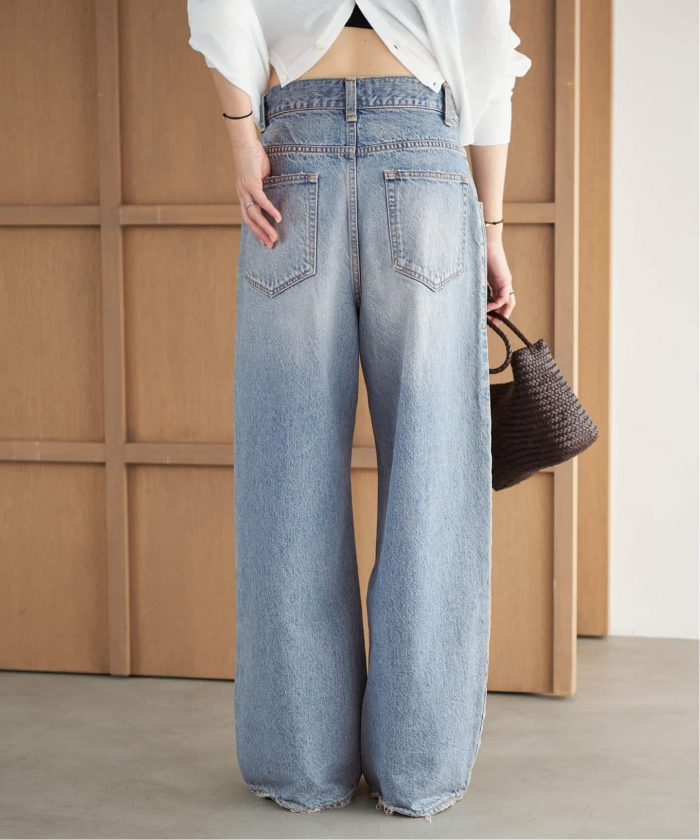 plage｜《追加予約》R'IAM WIDE デニム 6 | Rakuten Fashion(楽天