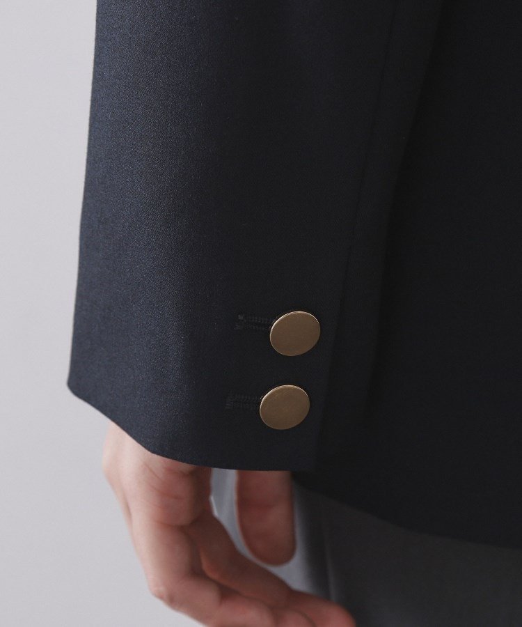 OPAQUE.CLIP｜金ボタンダブルブレストテーラードジャケット【洗える