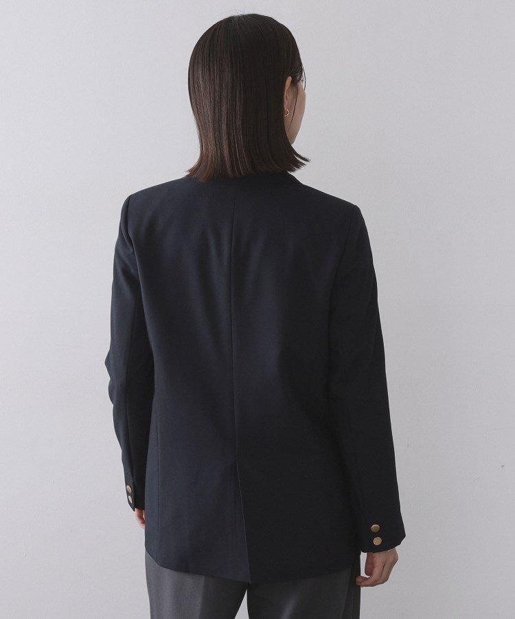 OPAQUE.CLIP｜金ボタンダブルブレストテーラードジャケット【洗える