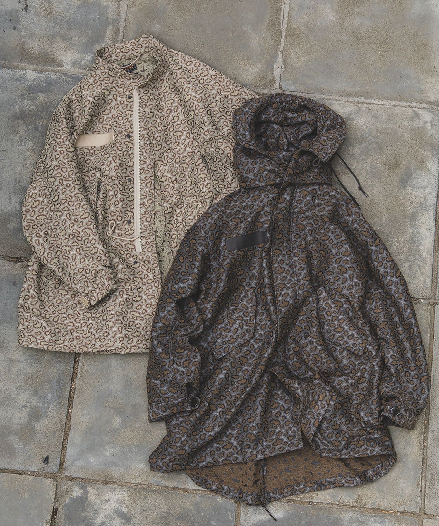 BEAMS MEN｜M-6548 Coat Camo Jacquard | Rakuten Fashion(楽天