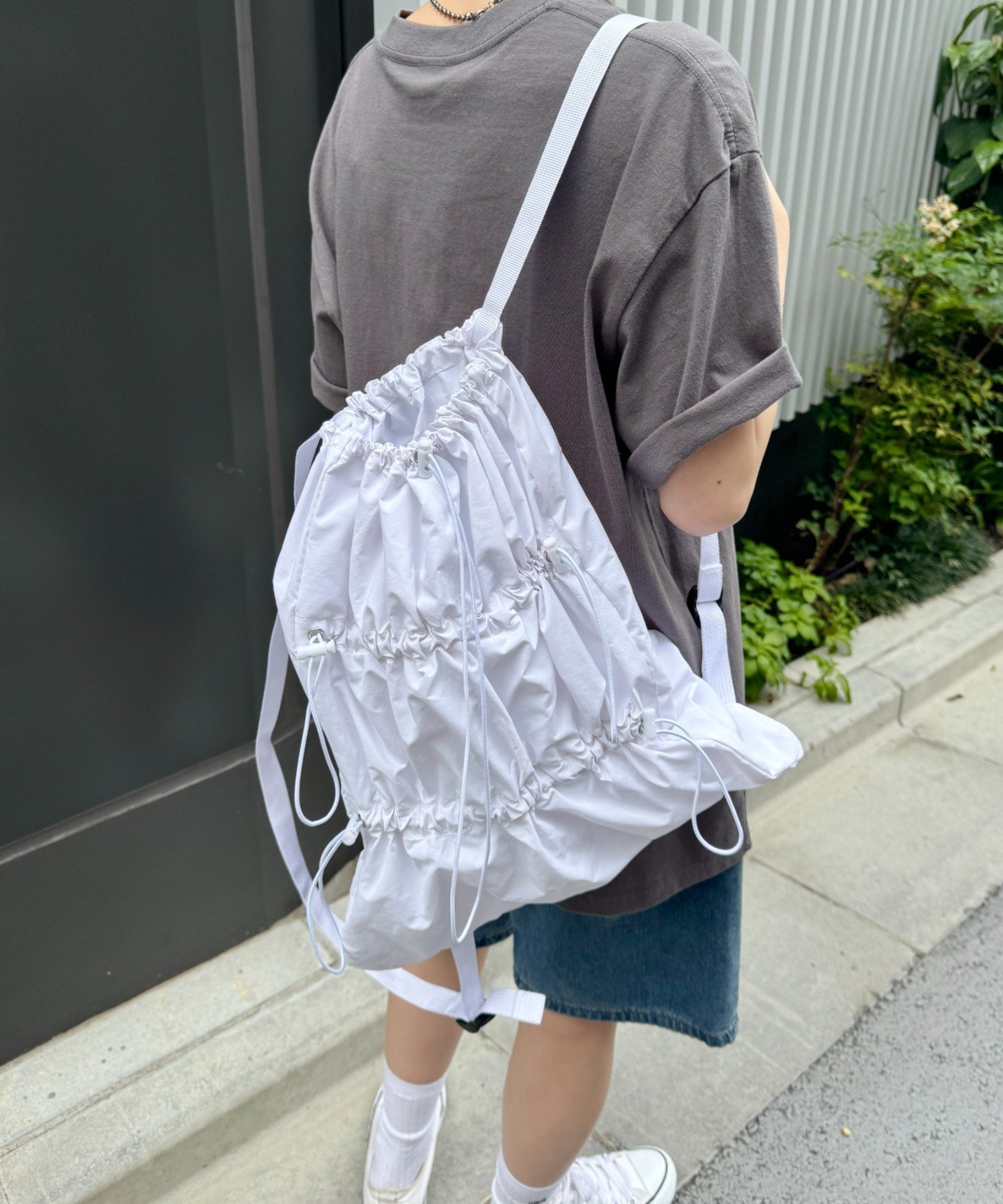 Outfitter lab｜ダブルギャザードロストナップサック | Rakuten