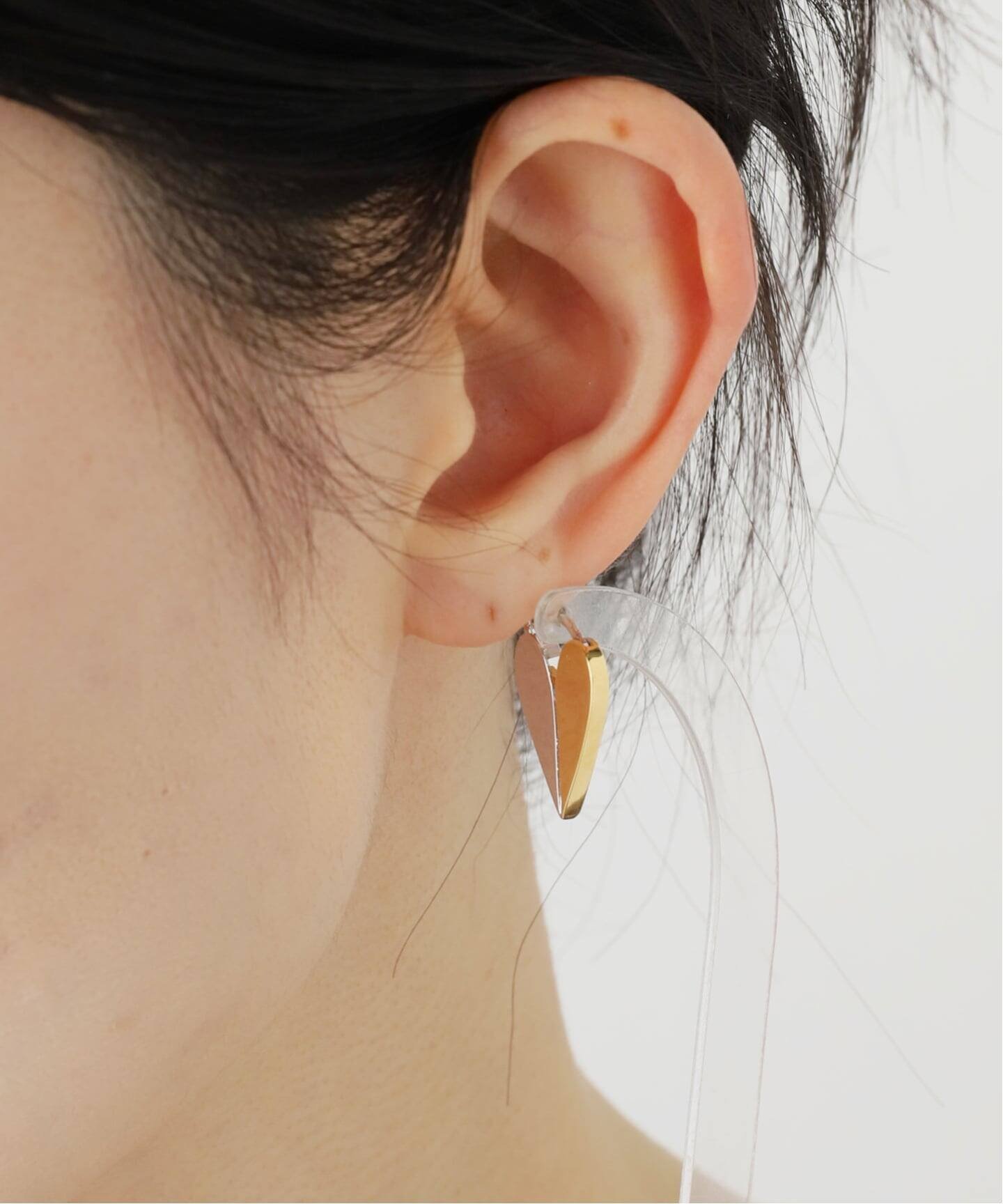 La Totalite｜STELLAR HOLLYWOOD/ステラハリウッド Hidden Heartピアス