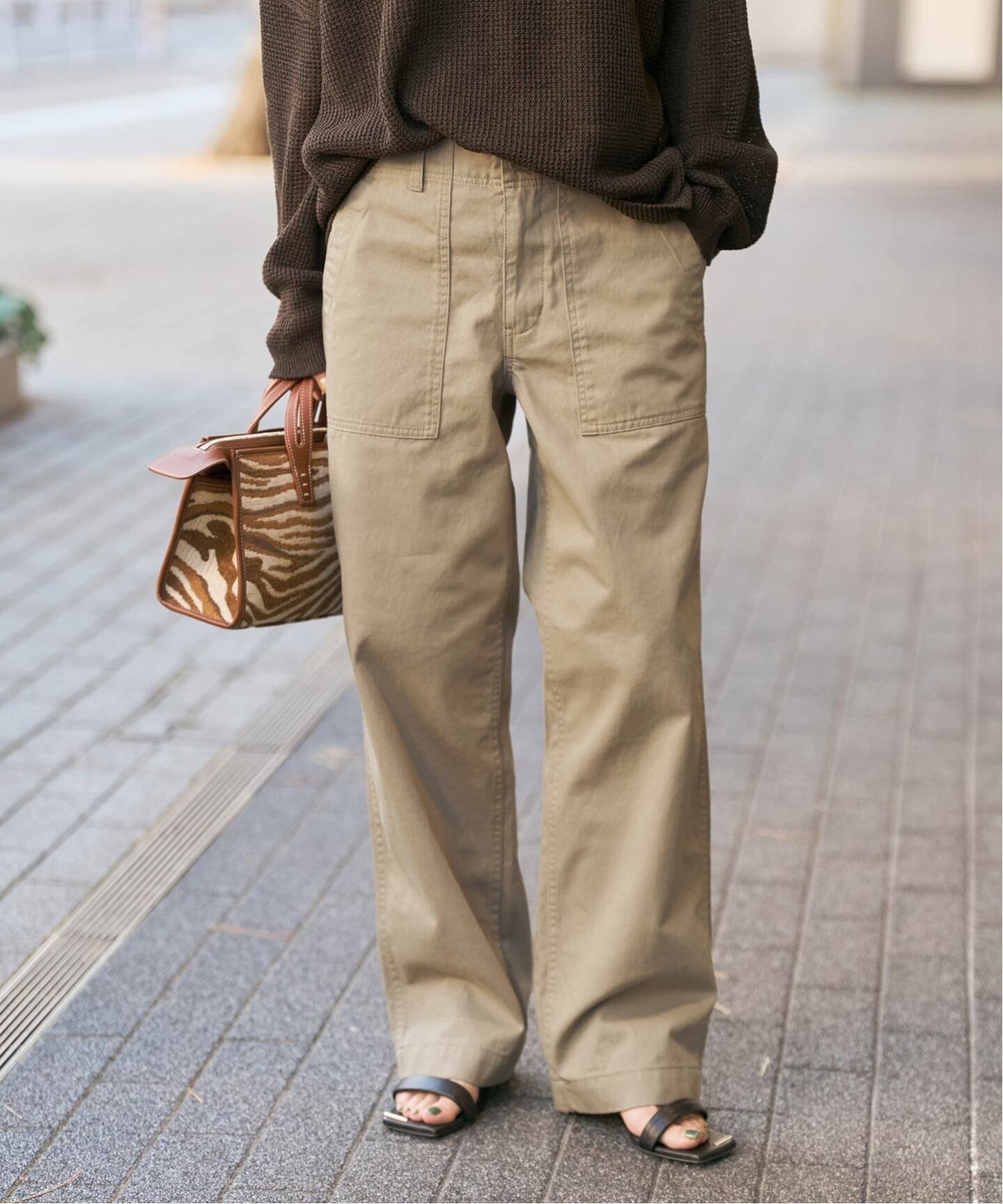 Spick & Span｜《新色有り / 追加》ルーズベイカーパンツ | Rakuten