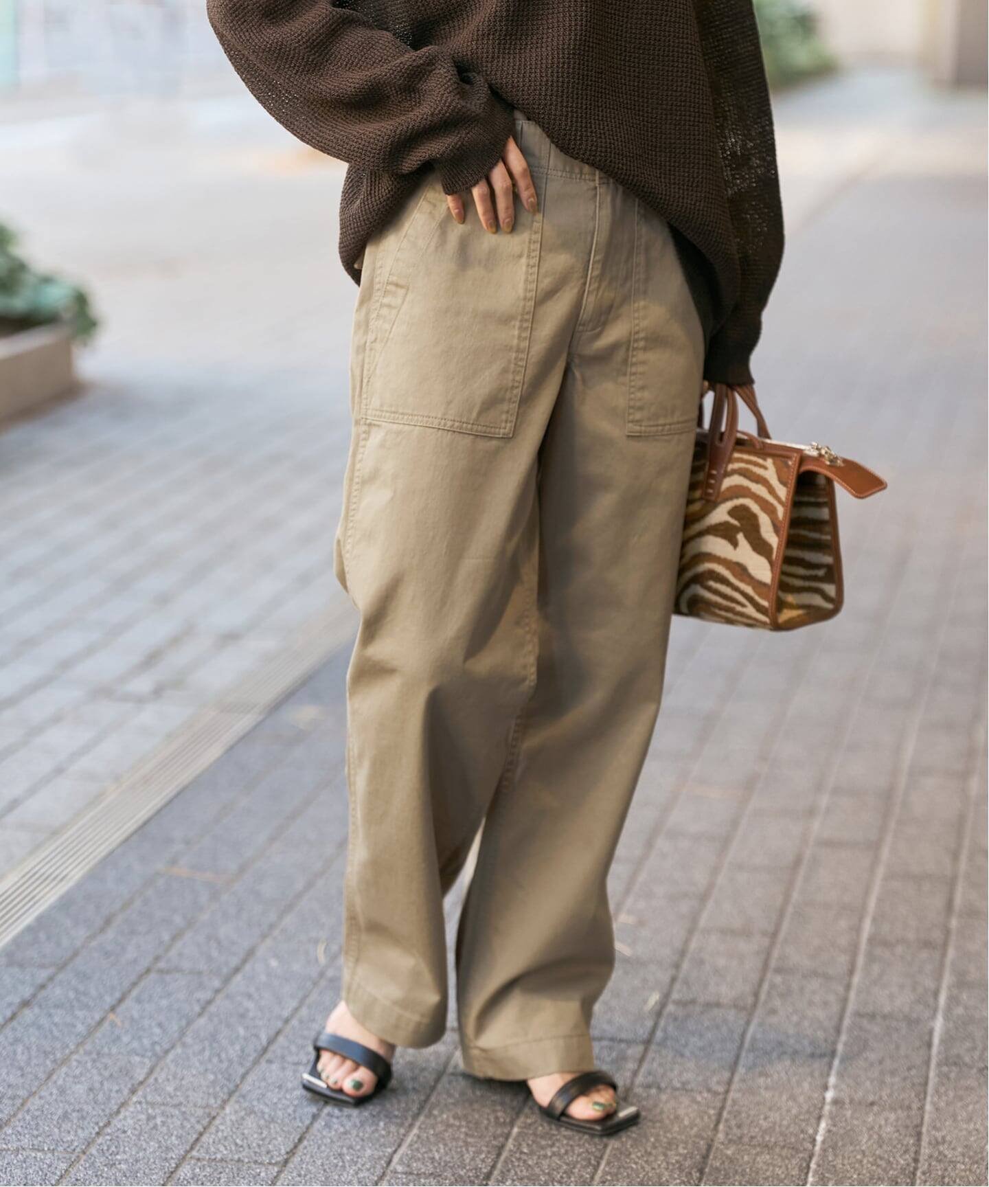 Spick & Span｜《新色有り / 追加》ルーズベイカーパンツ | Rakuten