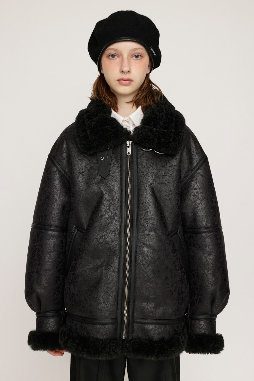 SLY｜VINTAGE FAUX SHEARLING ジャケット | Rakuten Fashion(楽天