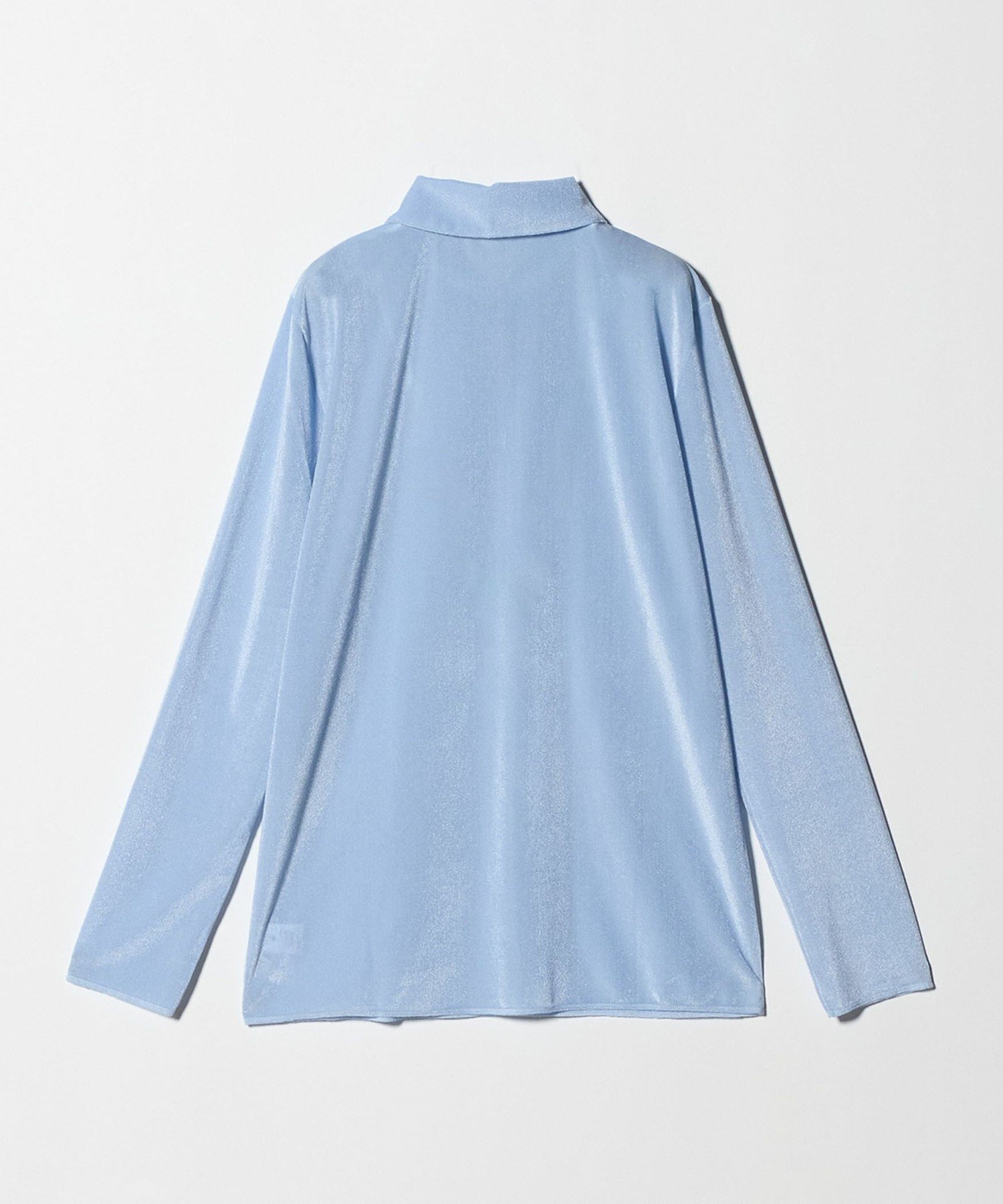 6 roku シアー ベロア シャツプルオーバー 25FW 6(ROKU)＞シアー ベロア シャツプルオーバー 25FW