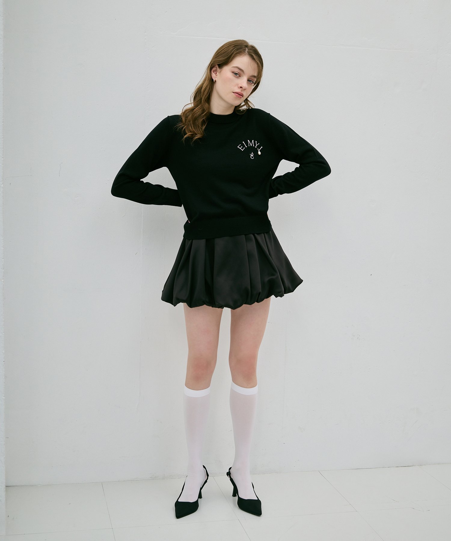 EIMY ISTOIRE｜サテンバルーンスカート | Rakuten Fashion(楽天