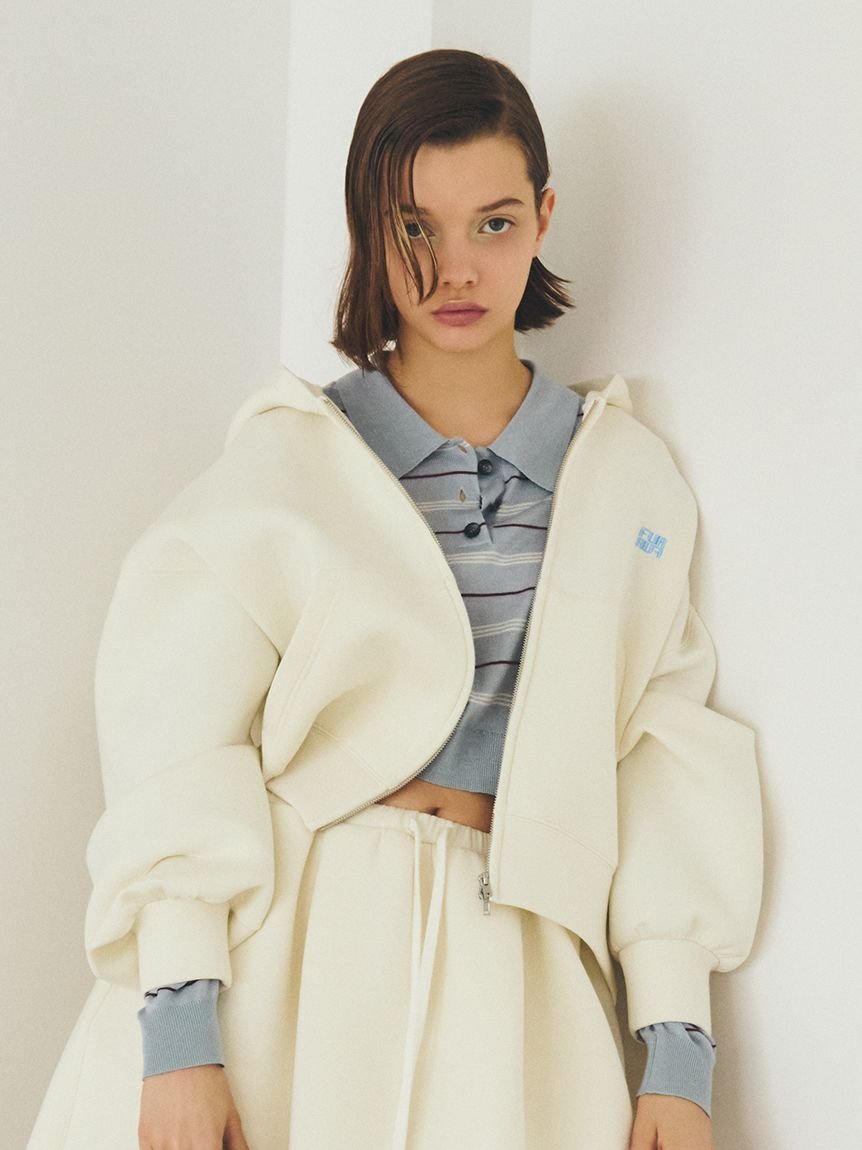 FURFUR｜パデットボウタイワークブルゾン | Rakuten Fashion(楽天