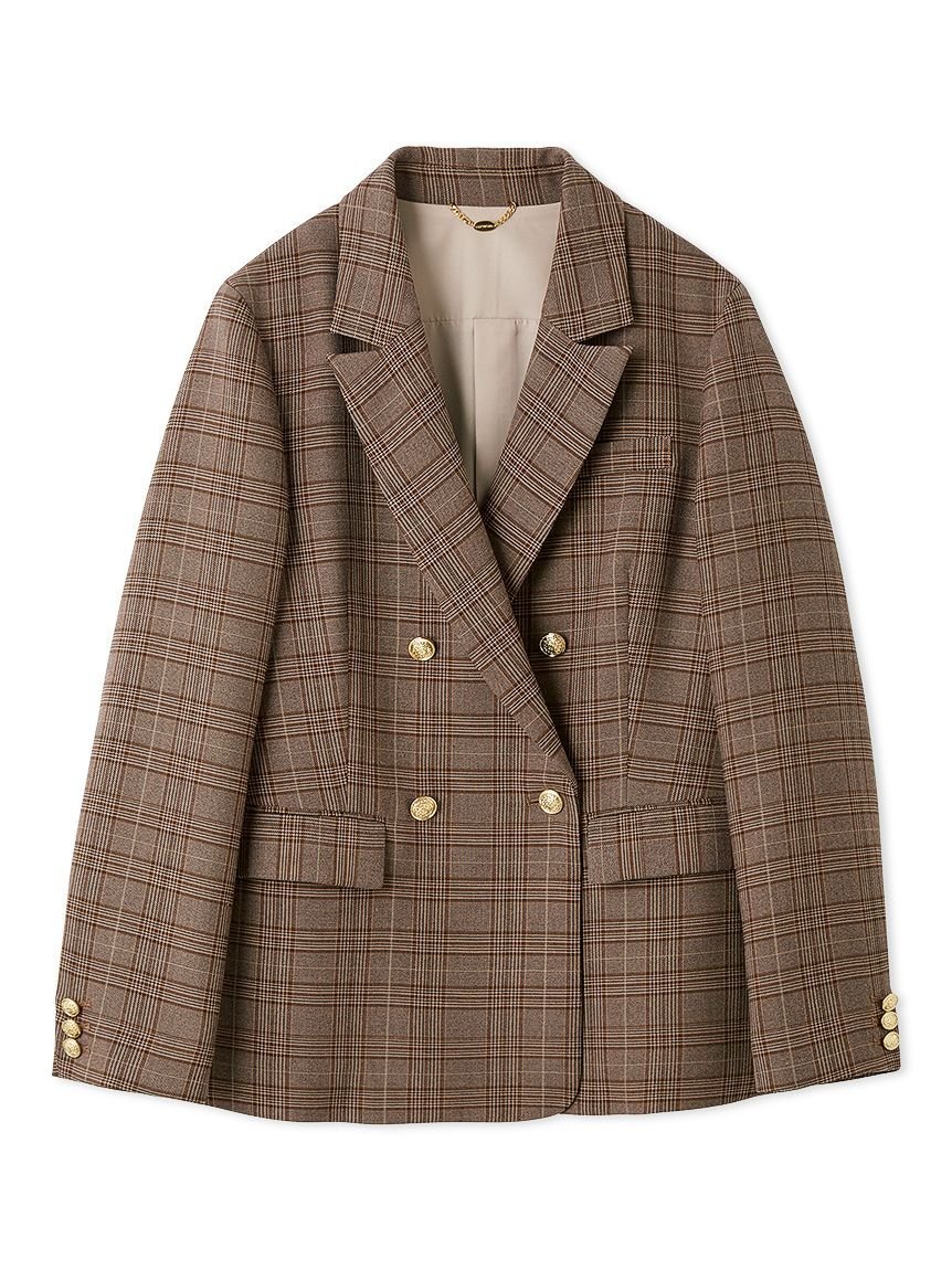 LILY BROWN｜ダブルブレストウールジャケット | Rakuten Fashion(楽天