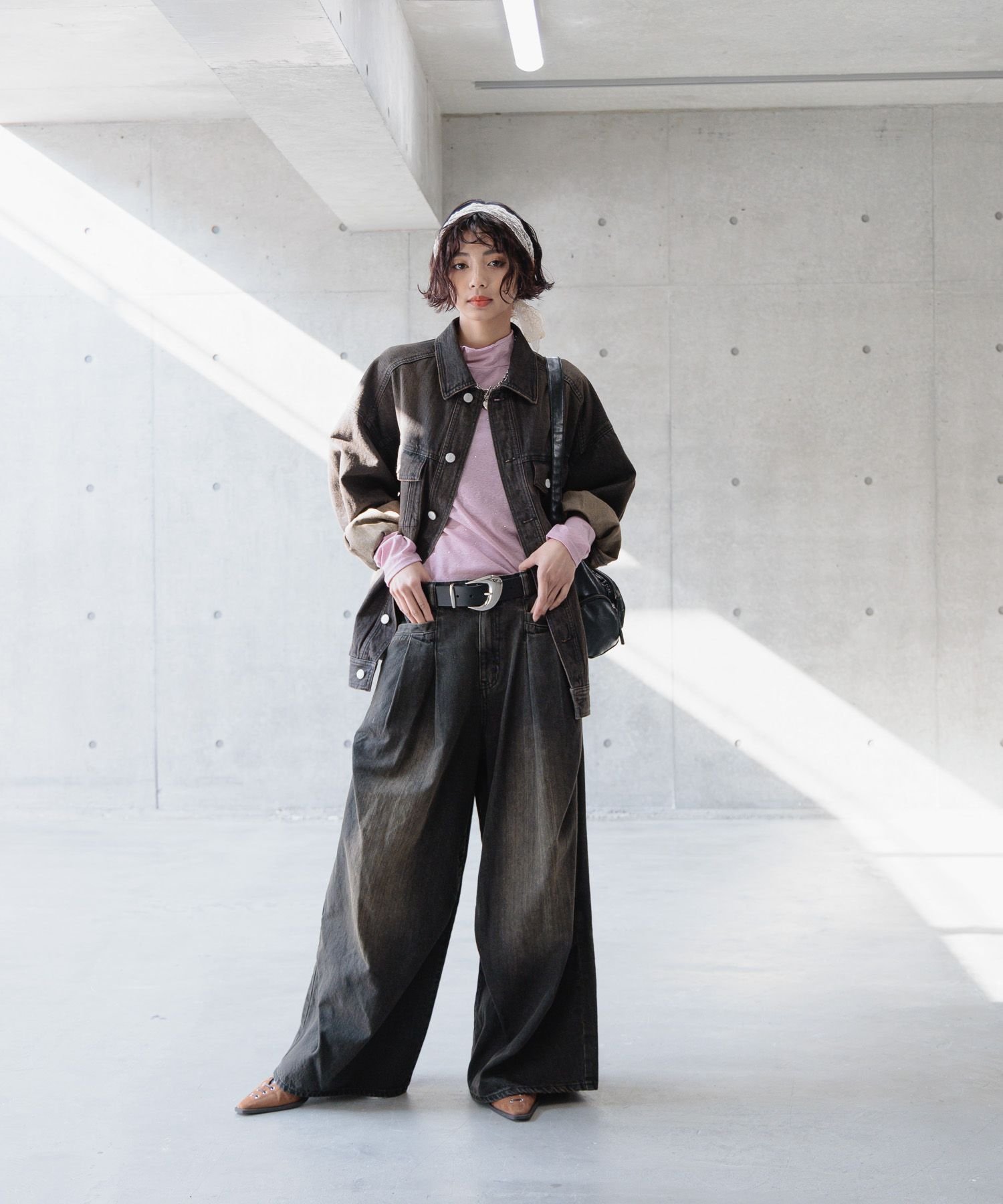 PAGEBOY｜ラインストーンシアーロングスリーブ | Rakuten Fashion(楽天