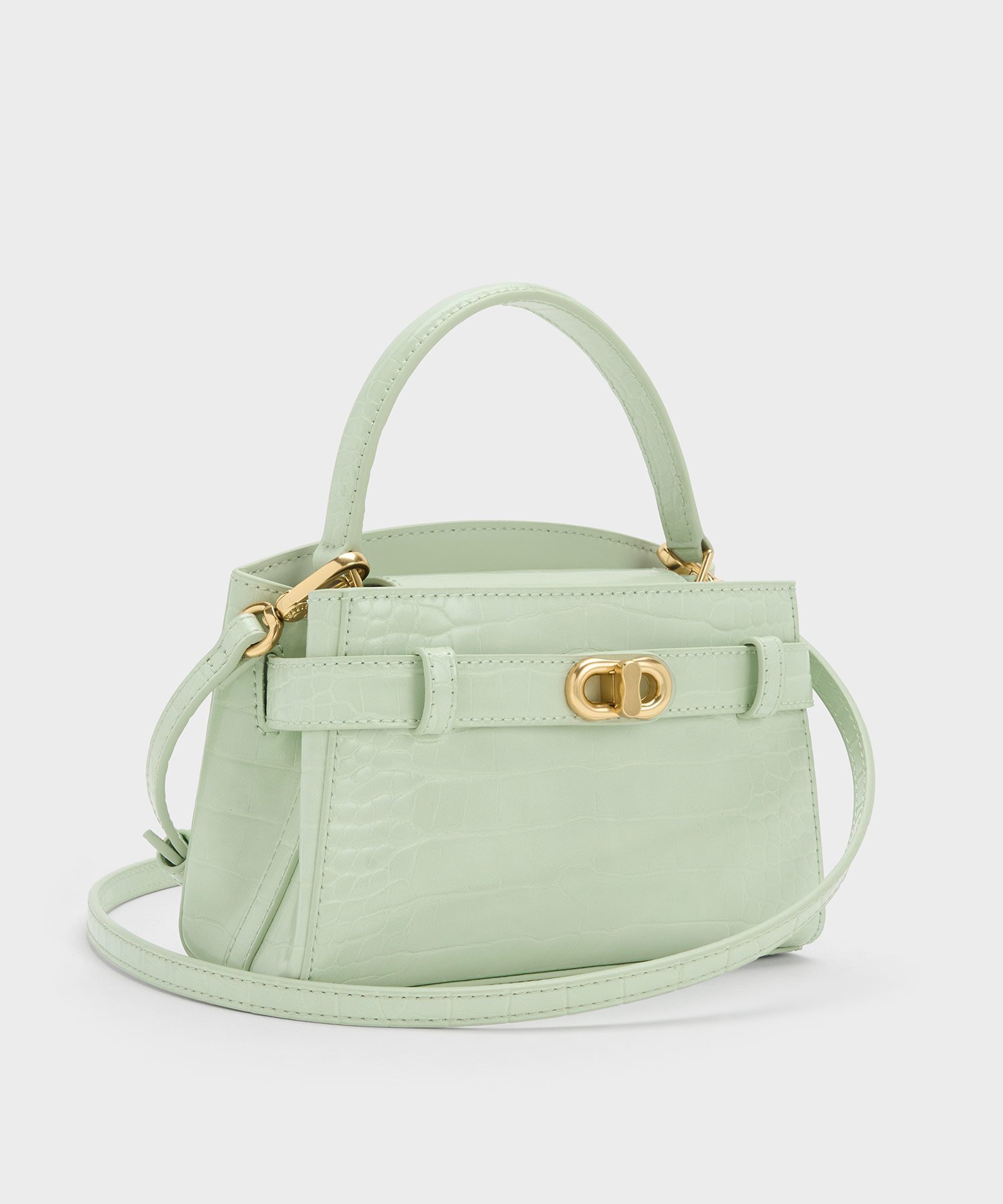 CHARLES & KEITH｜Aubrielle オブリエル クロックエフェクトトップ