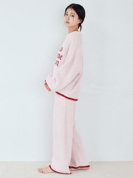 gelato pique｜ラメフェザーロングパンツ | Rakuten Fashion(楽天