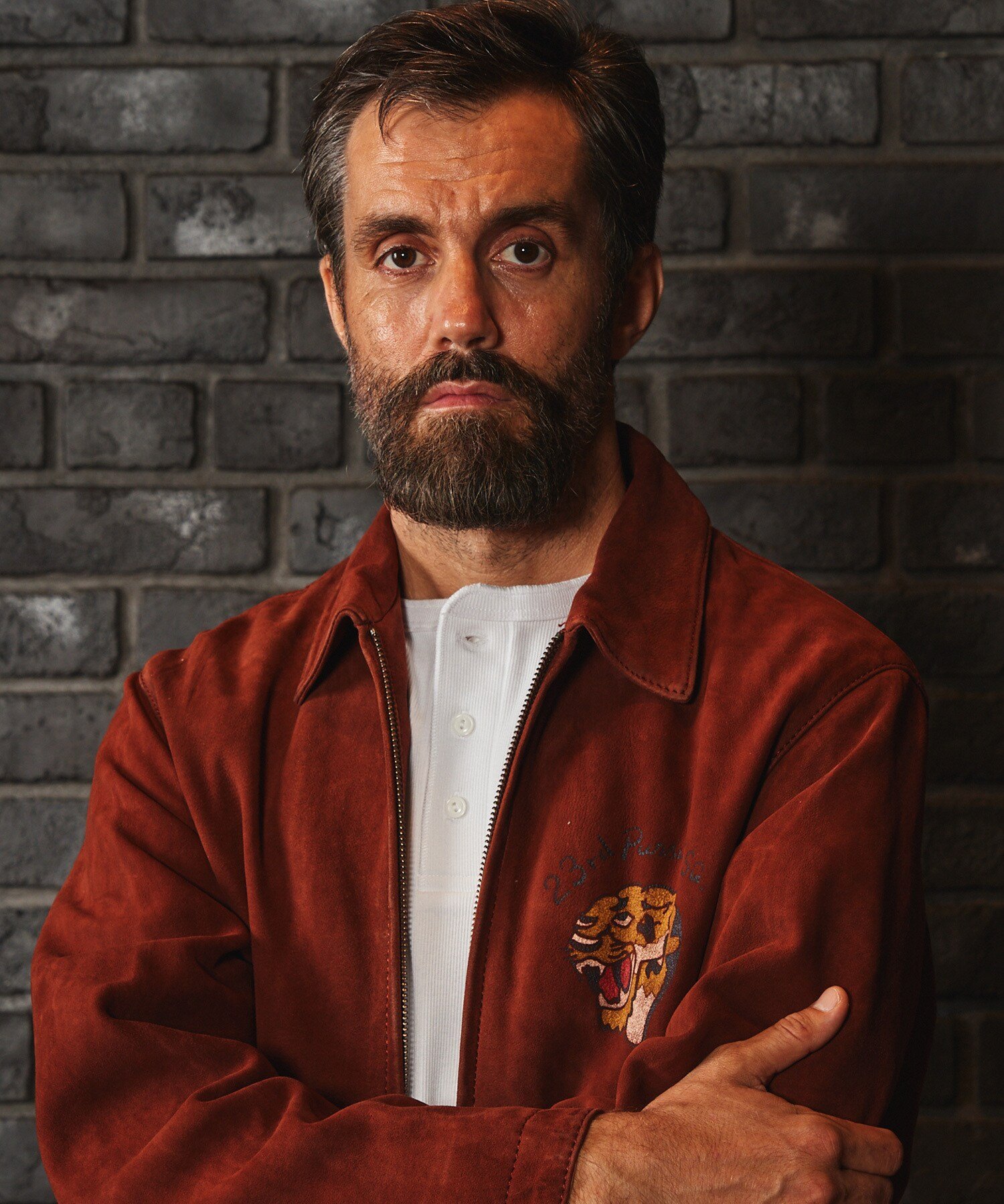 AVIREX｜AGED SUEDE SOUVENIR JACKET / エイジド スウェード